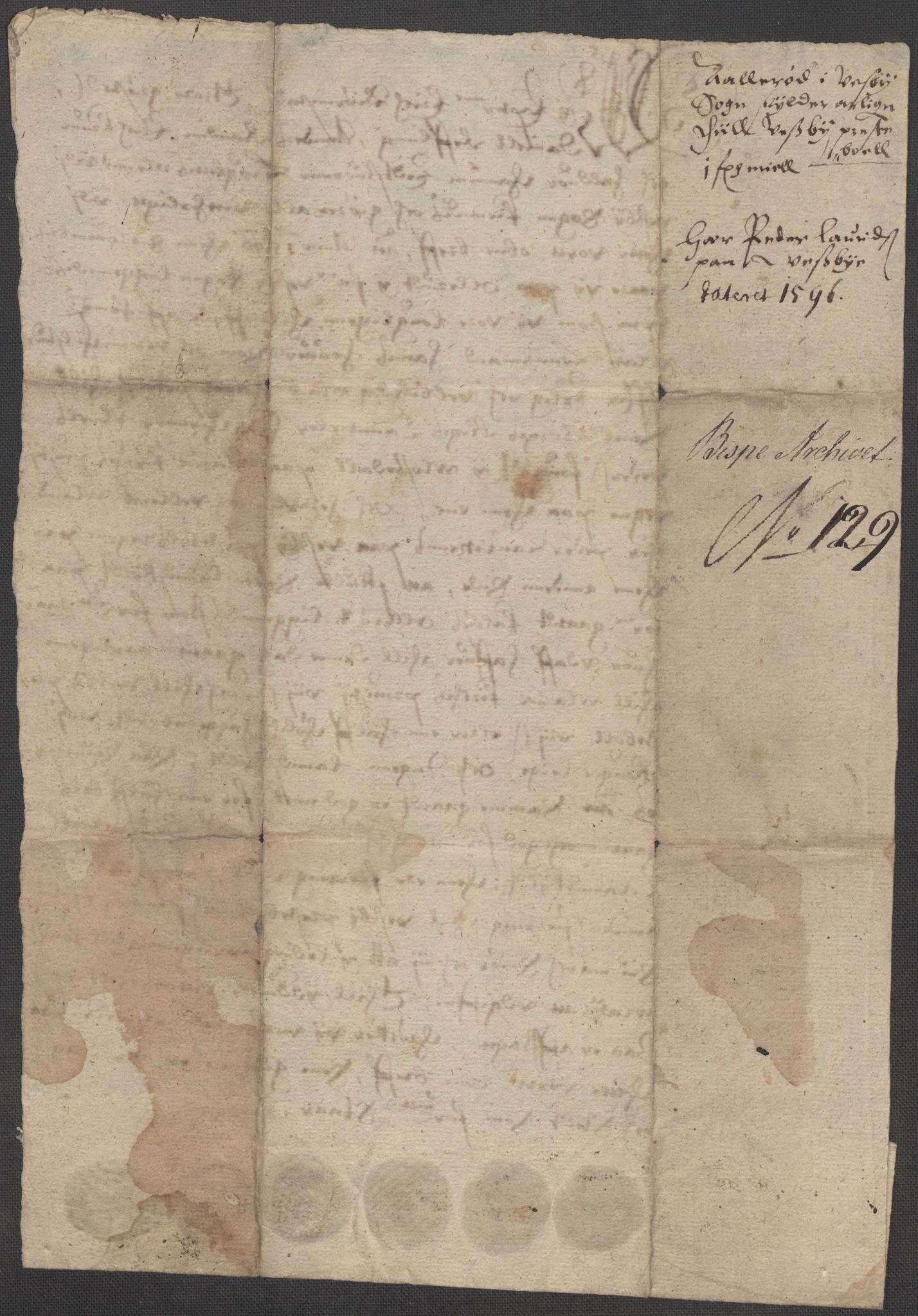 Riksarkivets diplomsamling, AV/RA-EA-5965/F15/L0006: Prestearkiv - Akershus, 1593-1865, p. 142