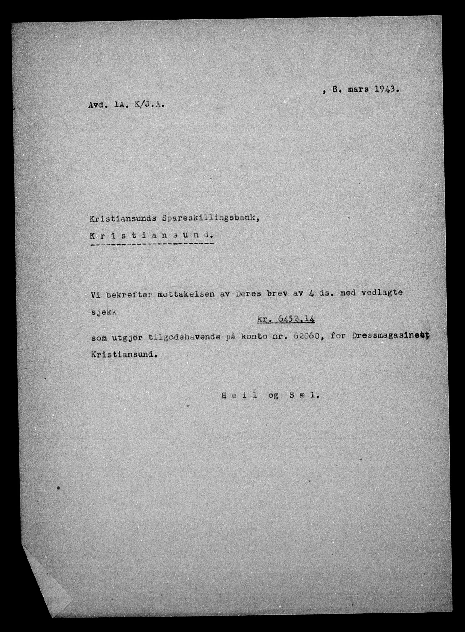 Justisdepartementet, Tilbakeføringskontoret for inndratte formuer, AV/RA-S-1564/H/Hc/Hcb/L0911: --, 1945-1947, p. 722