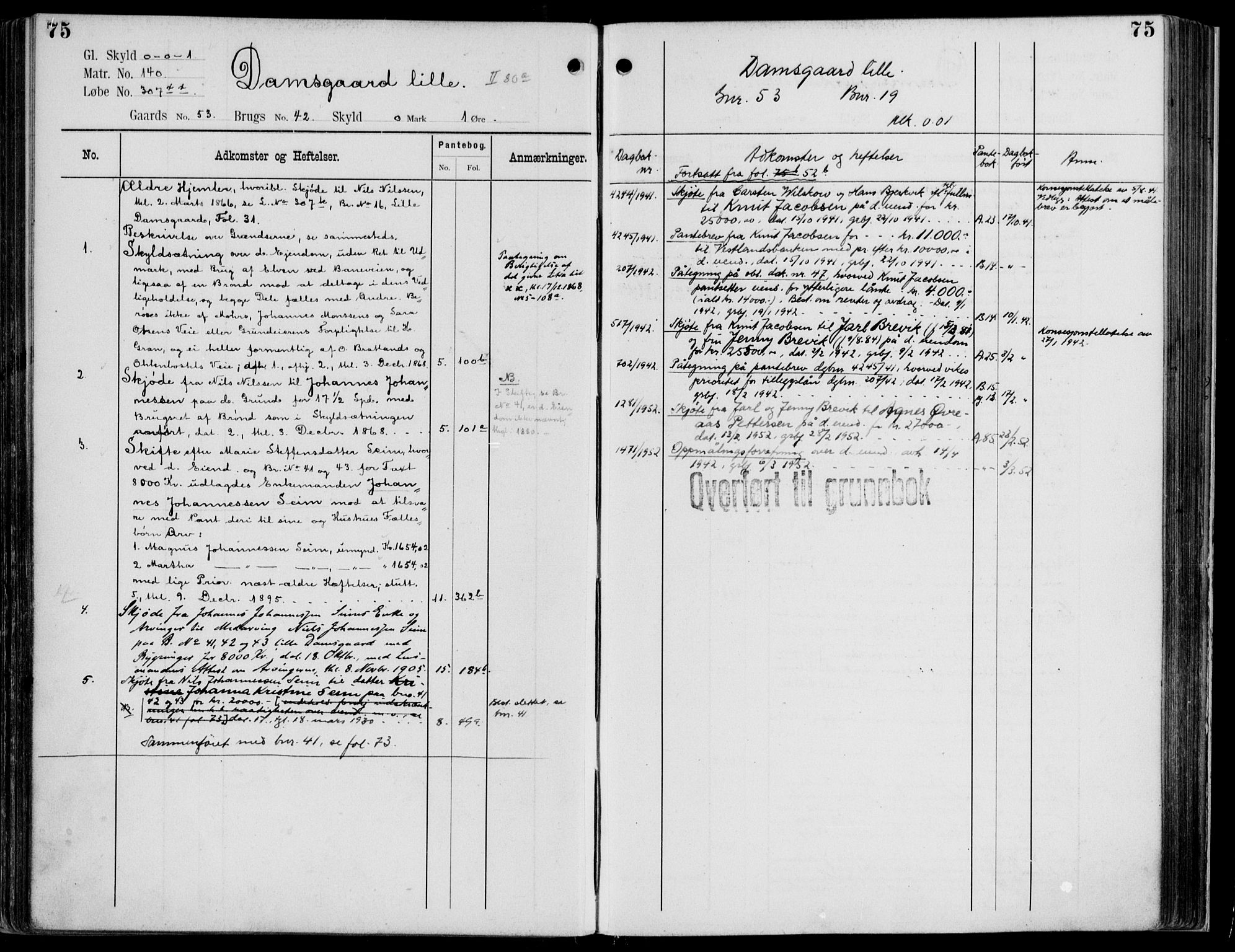 Midhordland sorenskriveri, AV/SAB-A-3001/1/G/Ga/Gab/L0113: Mortgage register no. II.A.b.113, p. 75