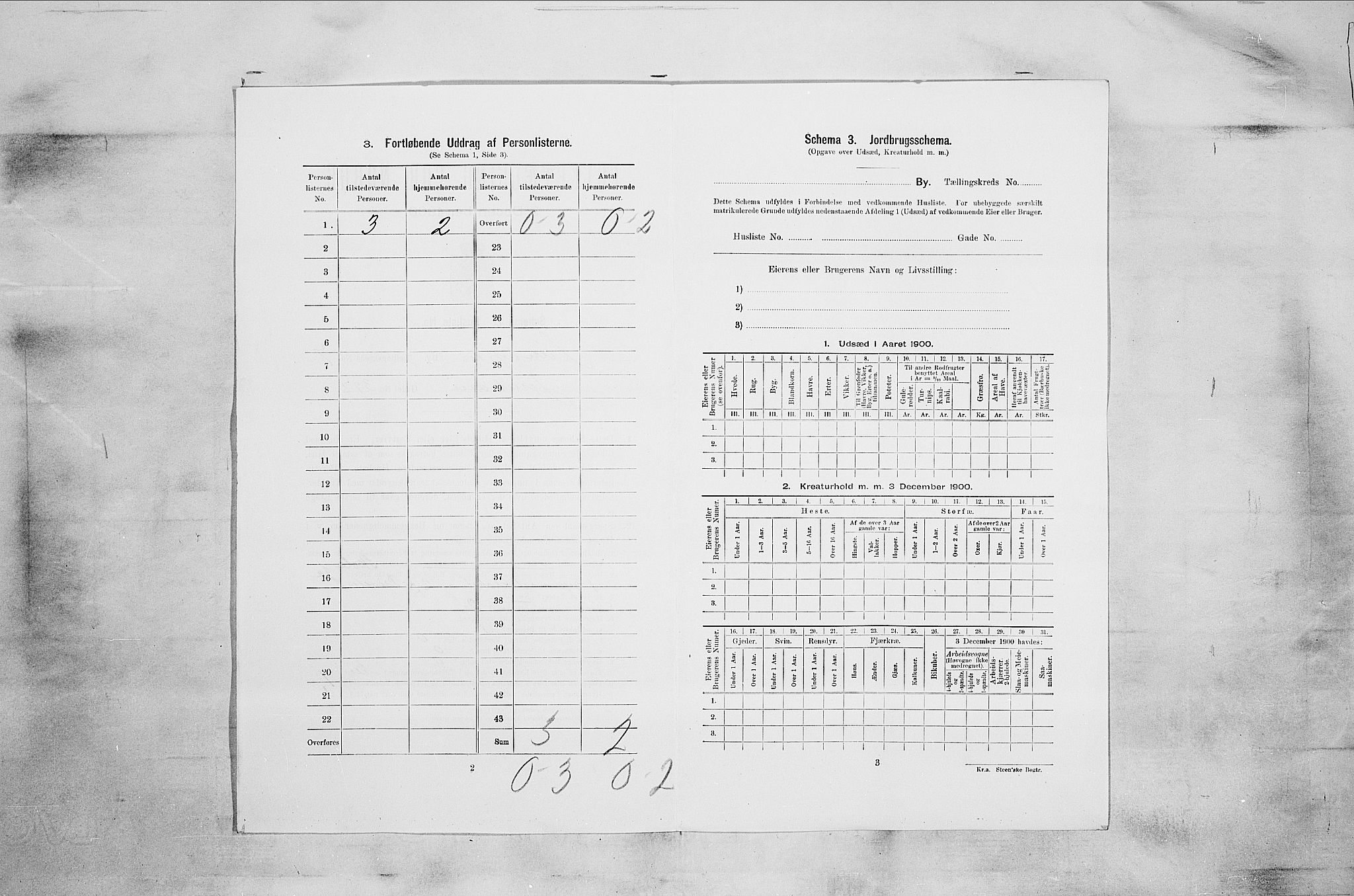 RA, 1900 census for Sandefjord, 1900, p. 1680