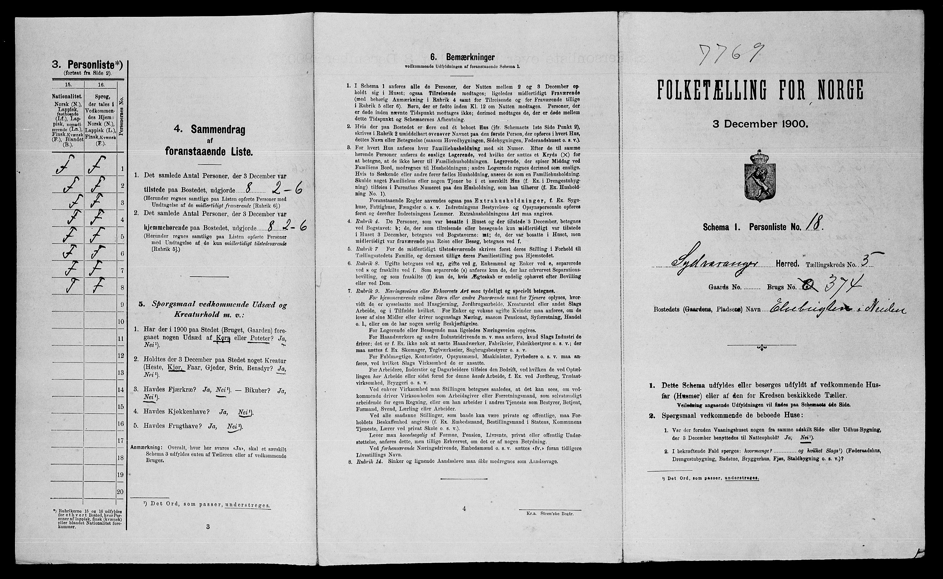 SATØ, 1900 census for Sør-Varanger, 1900, p. 404