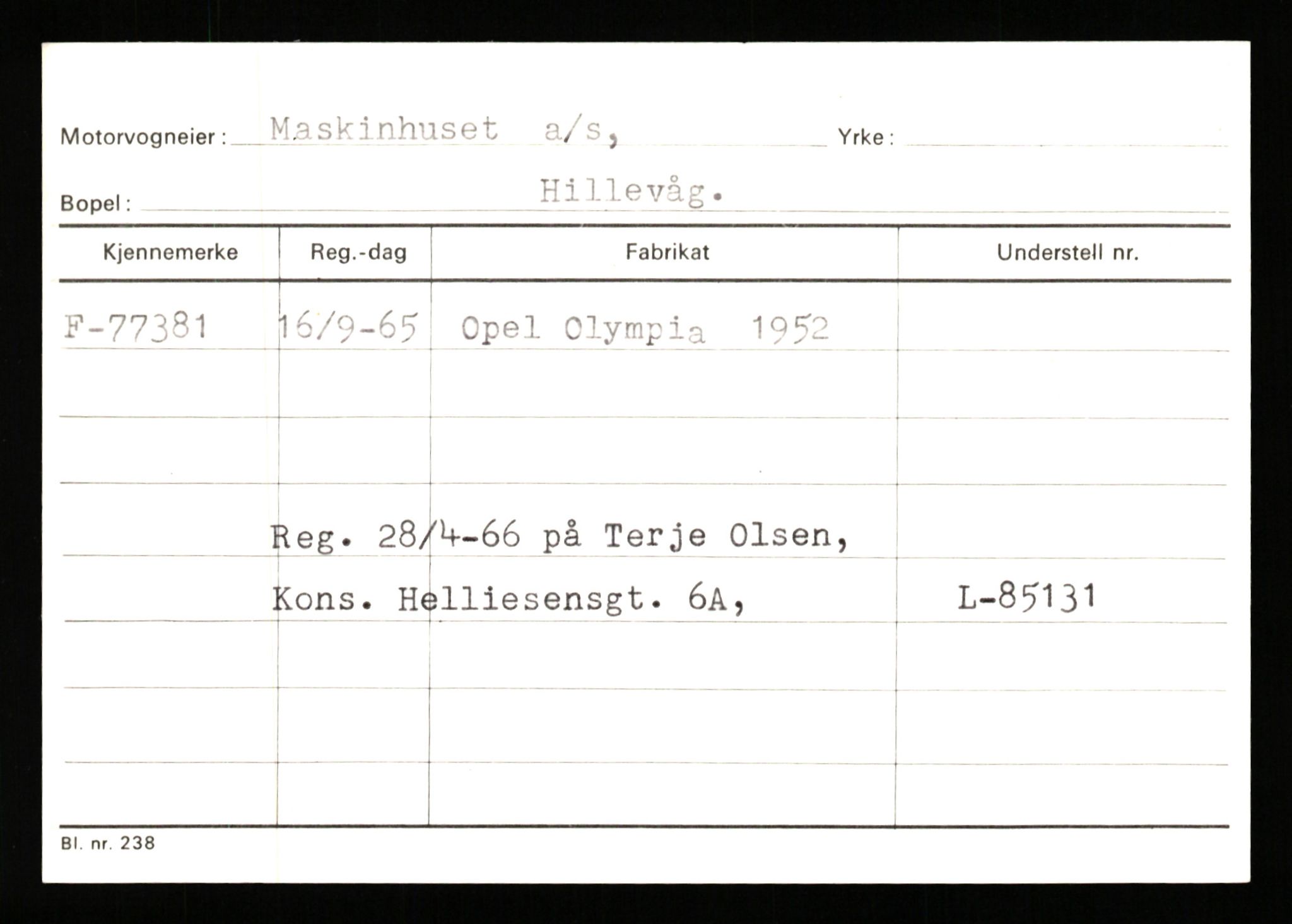 Stavanger trafikkstasjon, AV/SAST-A-101942/0/G/L0008: Registreringsnummer: 67519 - 84533, 1930-1971, p. 1291