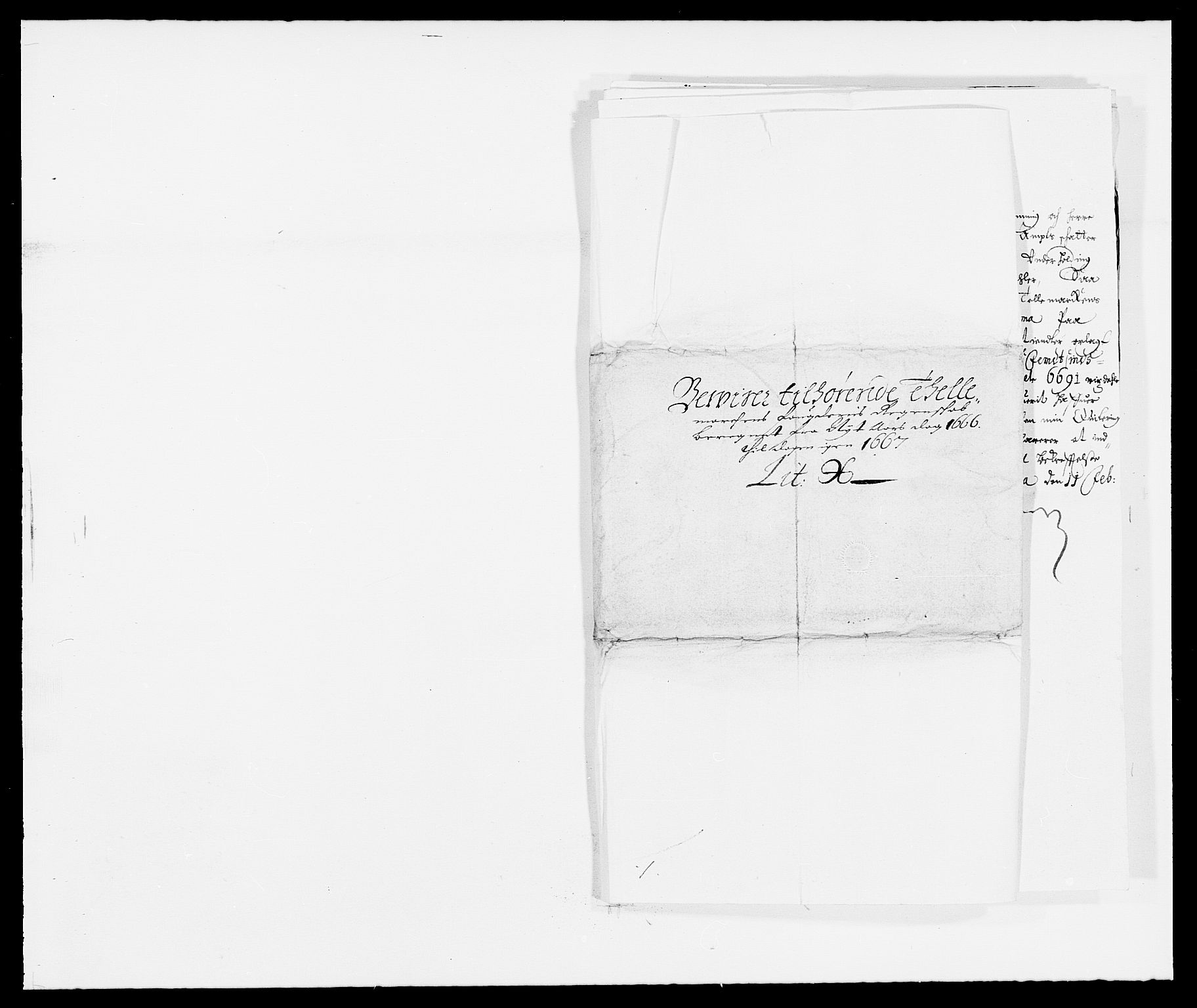 Rentekammeret inntil 1814, Reviderte regnskaper, Fogderegnskap, RA/EA-4092/R35/L2057: Fogderegnskap Øvre og Nedre Telemark, 1666-1667, p. 275