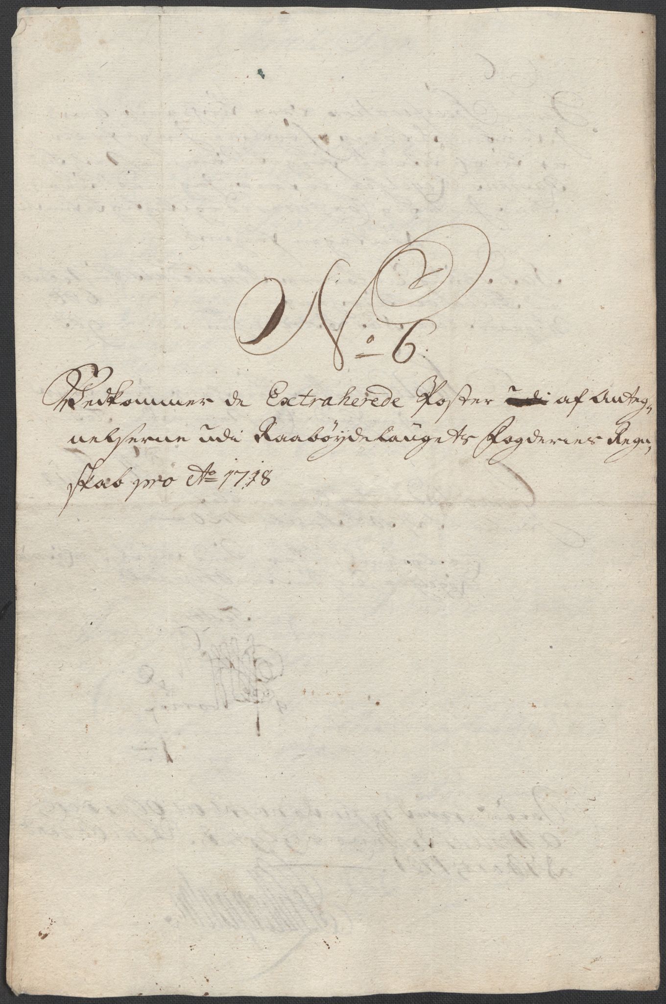 Rentekammeret inntil 1814, Reviderte regnskaper, Fogderegnskap, AV/RA-EA-4092/R40/L2453: Fogderegnskap Råbyggelag, 1718-1719, p. 261