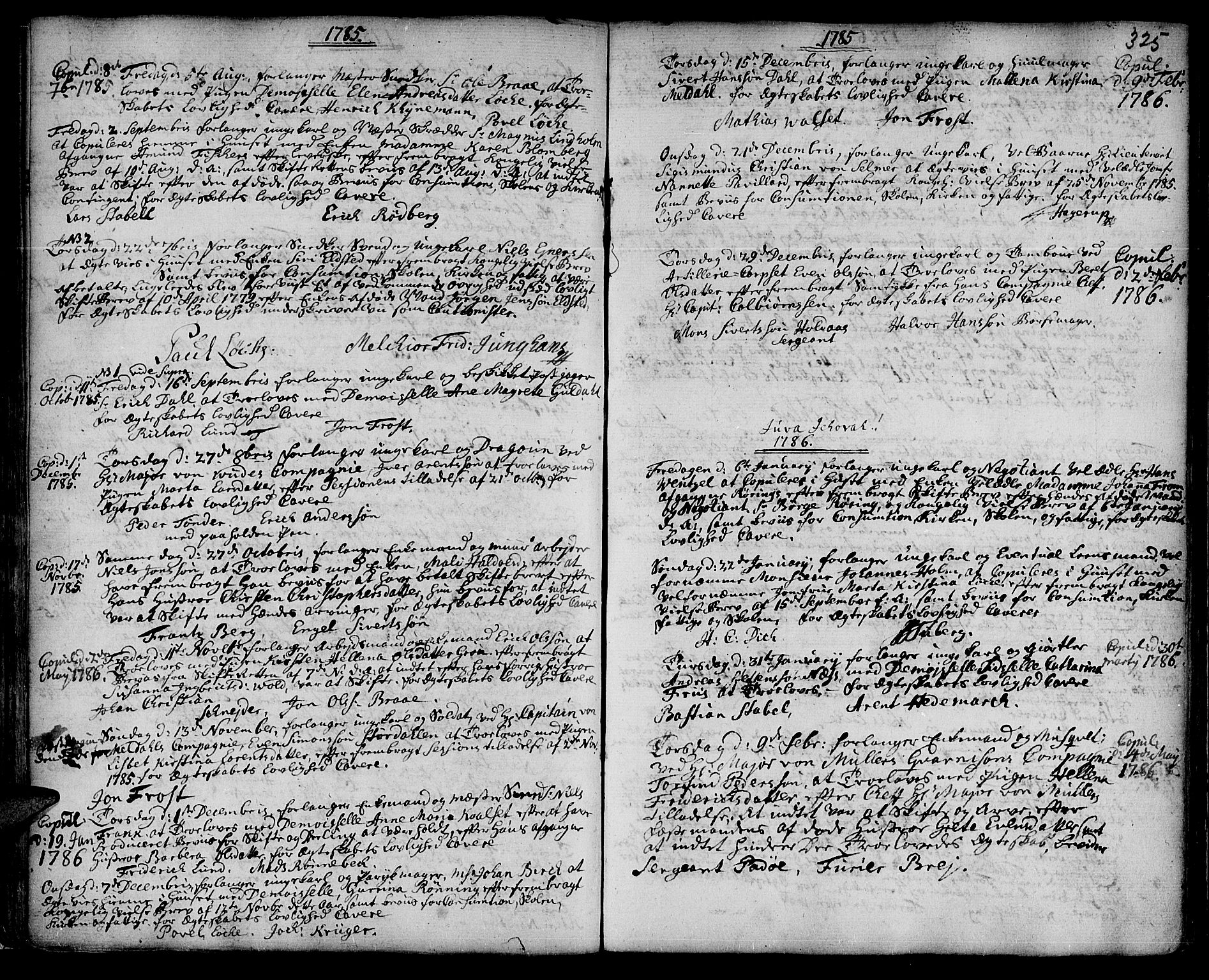 Ministerialprotokoller, klokkerbøker og fødselsregistre - Sør-Trøndelag, SAT/A-1456/601/L0038: Parish register (official) no. 601A06, 1766-1877, p. 325