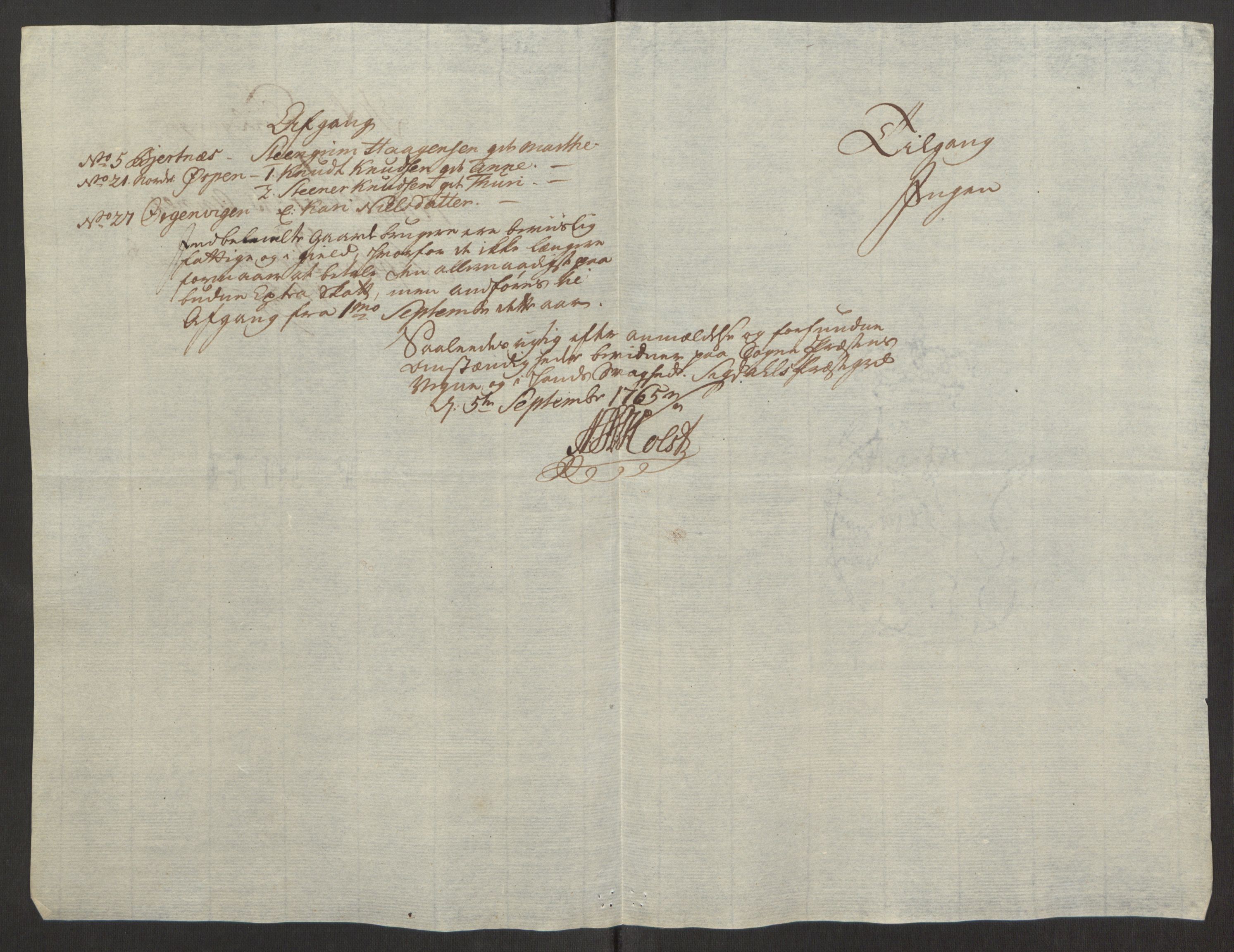 Rentekammeret inntil 1814, Reviderte regnskaper, Fogderegnskap, AV/RA-EA-4092/R31/L1834: Ekstraskatten Hurum, Røyken, Eiker, Lier og Buskerud, 1765, p. 448