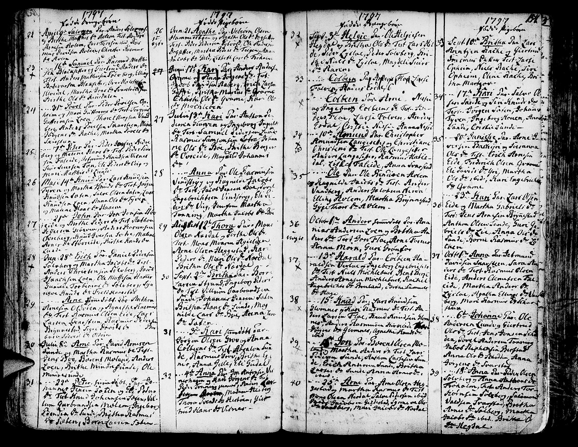 Innvik sokneprestembete, SAB/A-80501: Parish register (official) no. A 1, 1750-1816, p. 154