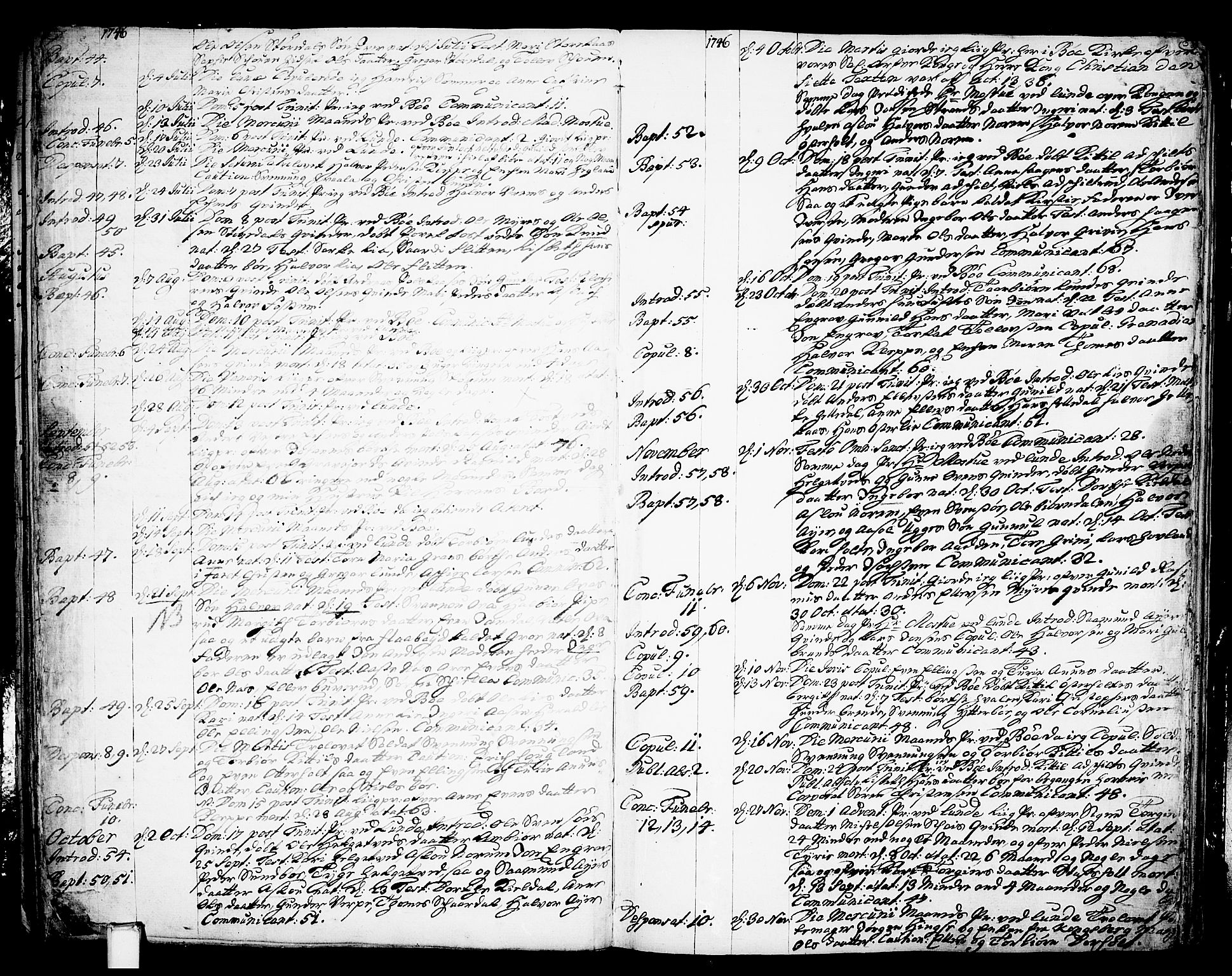 Bø kirkebøker, AV/SAKO-A-257/F/Fa/L0003: Parish register (official) no. 3, 1733-1748, p. 35