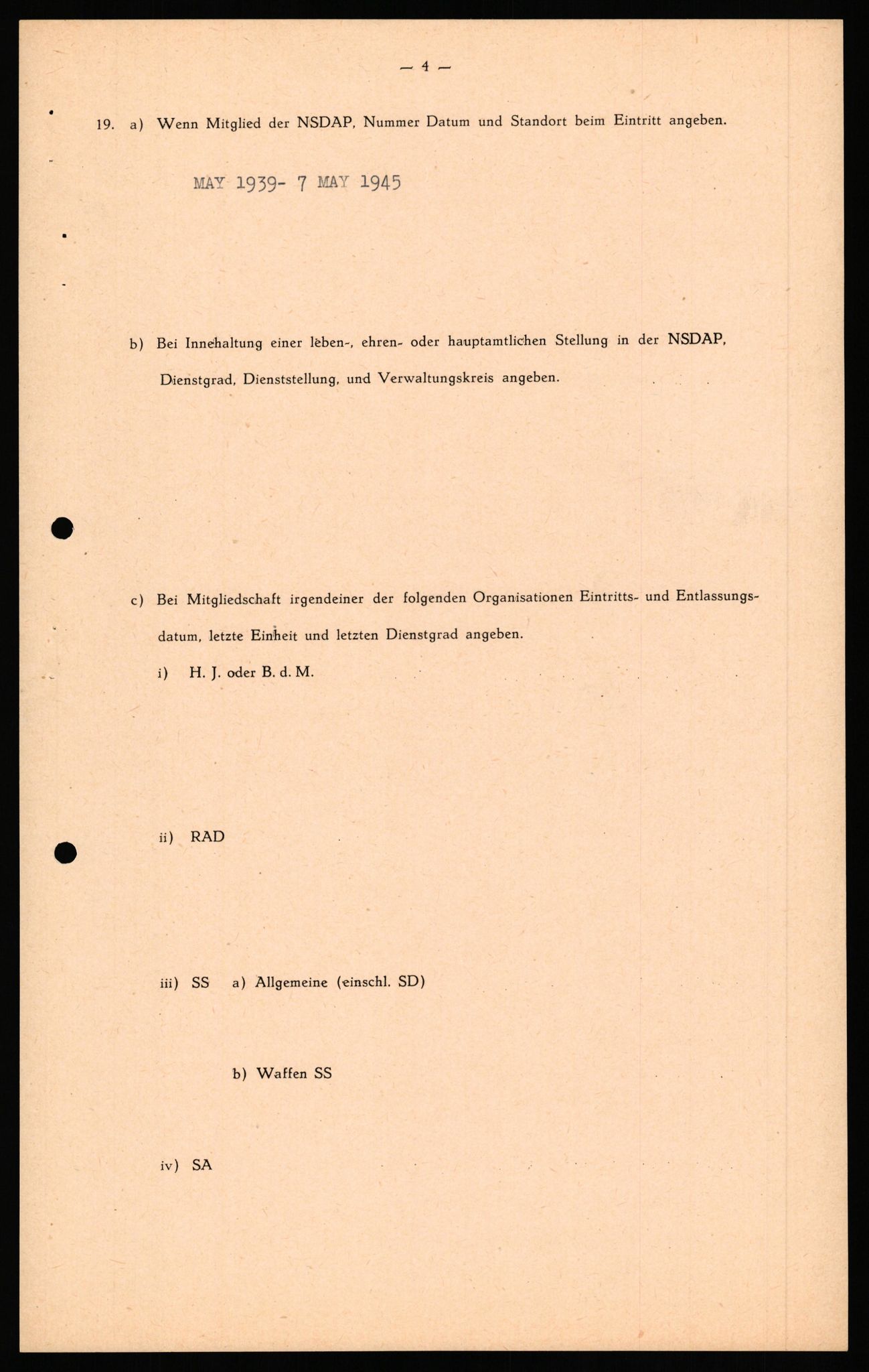 Forsvaret, Forsvarets overkommando II, AV/RA-RAFA-3915/D/Db/L0041: CI Questionaires.  Diverse nasjonaliteter., 1945-1946, p. 208