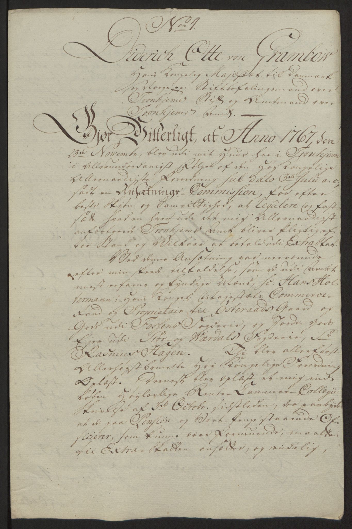 Rentekammeret inntil 1814, Reviderte regnskaper, Fogderegnskap, RA/EA-4092/R63/L4420: Ekstraskatten Inderøy, 1762-1772, p. 362