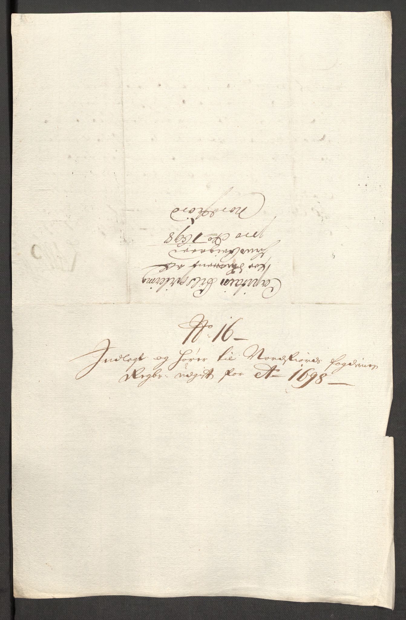 Rentekammeret inntil 1814, Reviderte regnskaper, Fogderegnskap, AV/RA-EA-4092/R53/L3423: Fogderegnskap Sunn- og Nordfjord, 1697-1698, p. 377