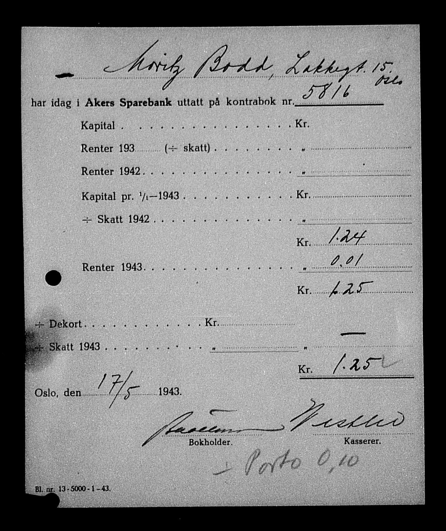 Justisdepartementet, Tilbakeføringskontoret for inndratte formuer, AV/RA-S-1564/H/Hc/Hcc/L0927: --, 1945-1947, p. 84