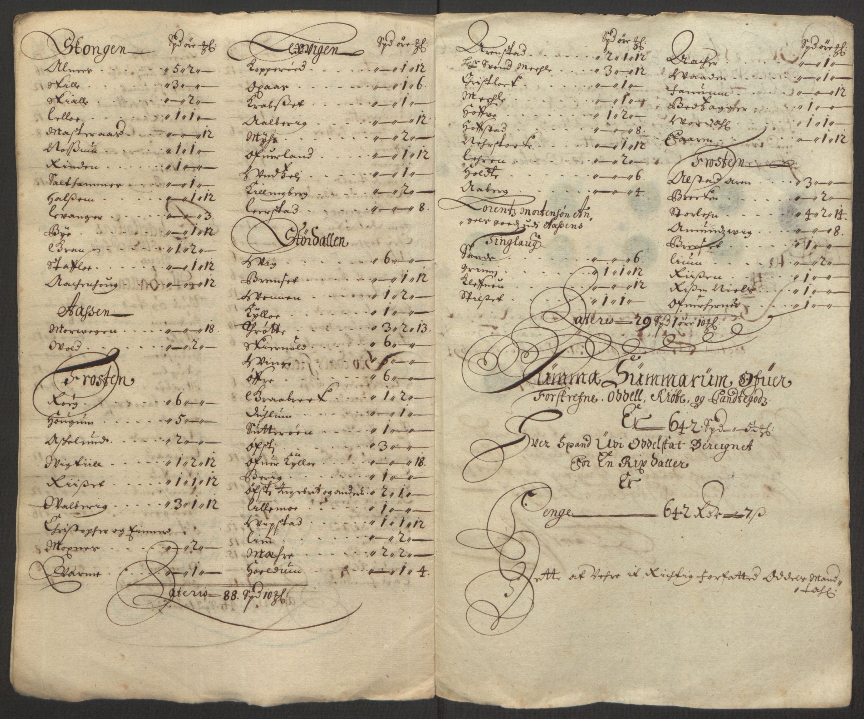 Rentekammeret inntil 1814, Reviderte regnskaper, Fogderegnskap, AV/RA-EA-4092/R62/L4186: Fogderegnskap Stjørdal og Verdal, 1693-1694, p. 215