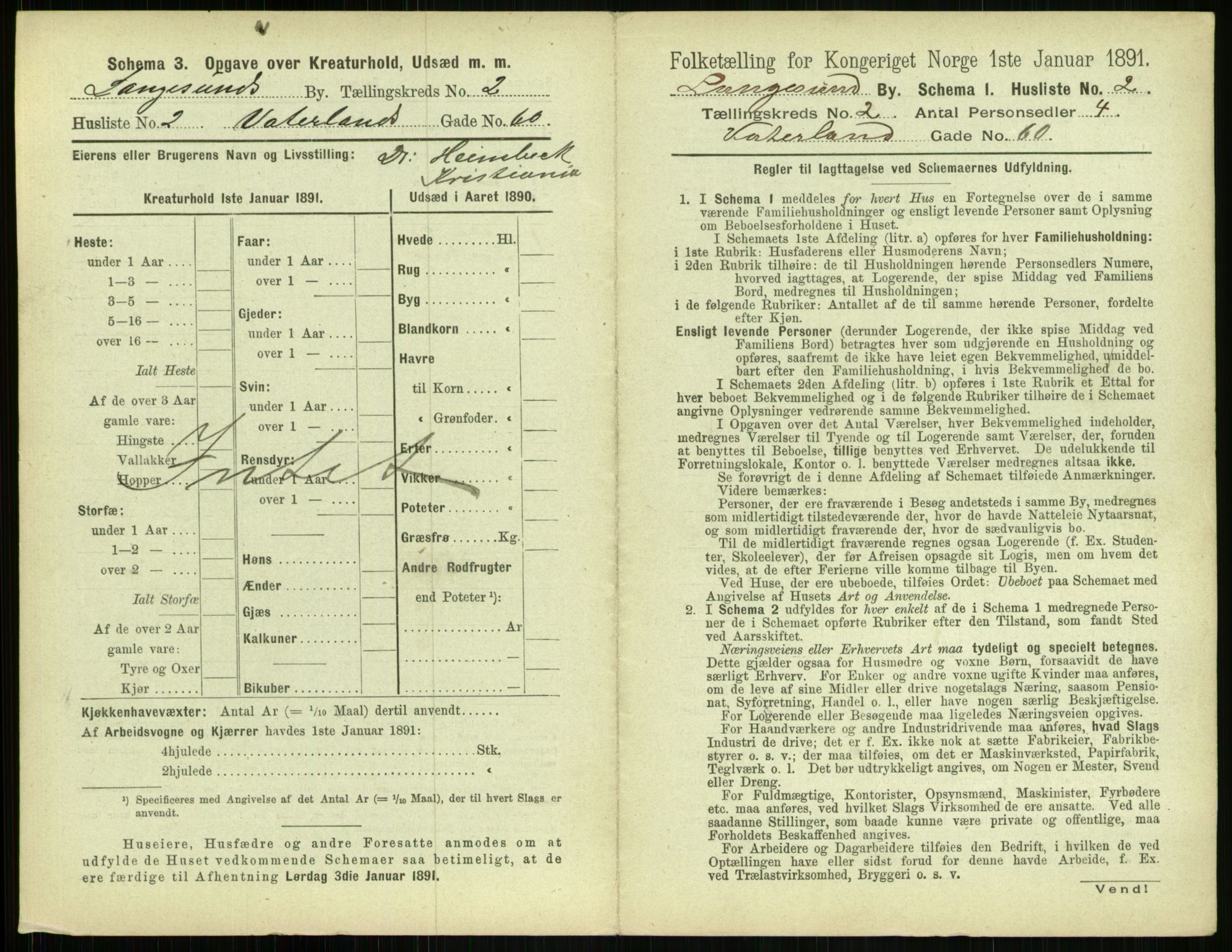 RA, 1891 census for 0802 Langesund, 1891, p. 114