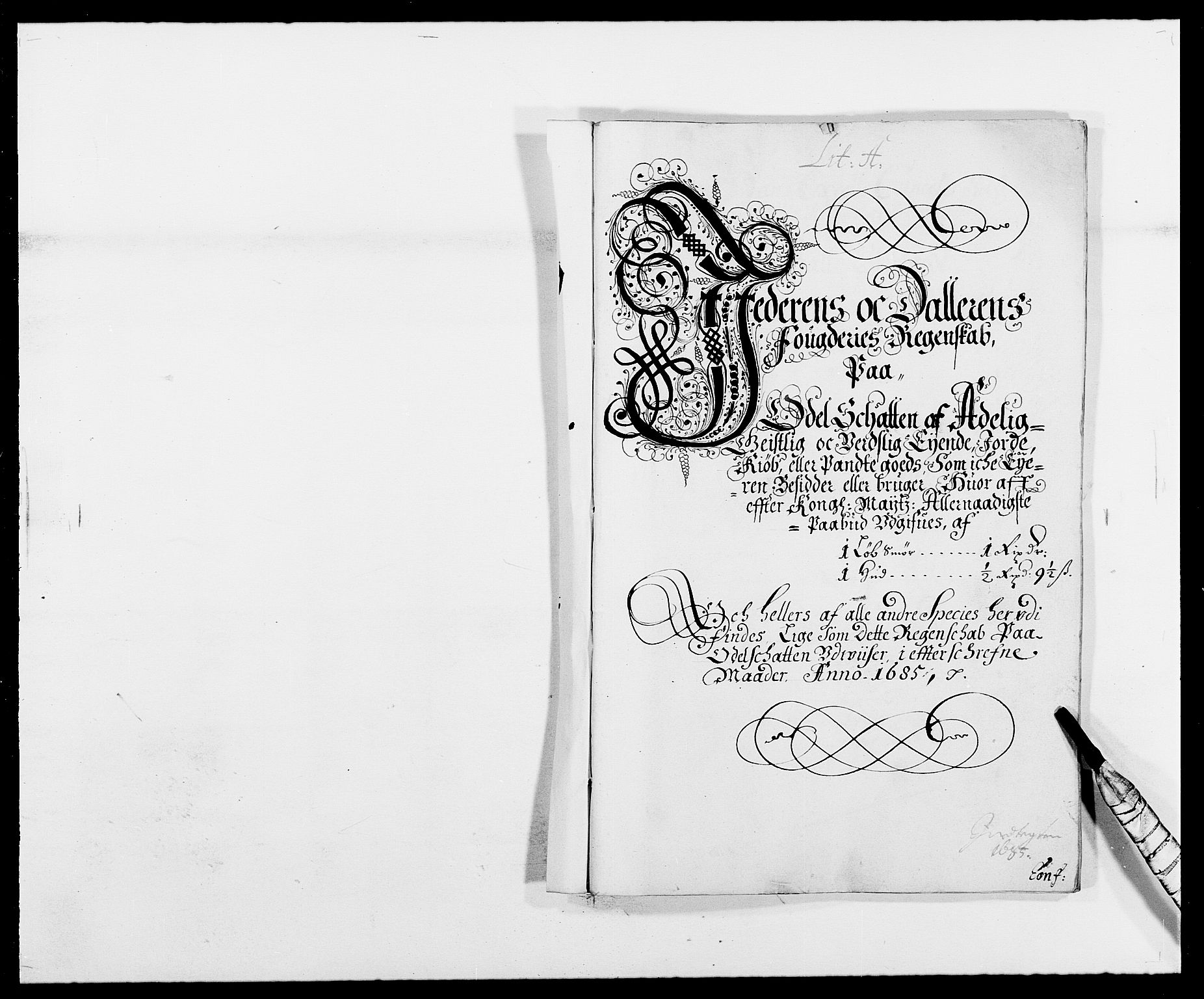 Rentekammeret inntil 1814, Reviderte regnskaper, Fogderegnskap, RA/EA-4092/R46/L2725: Fogderegnskap Jæren og Dalane, 1685, p. 13