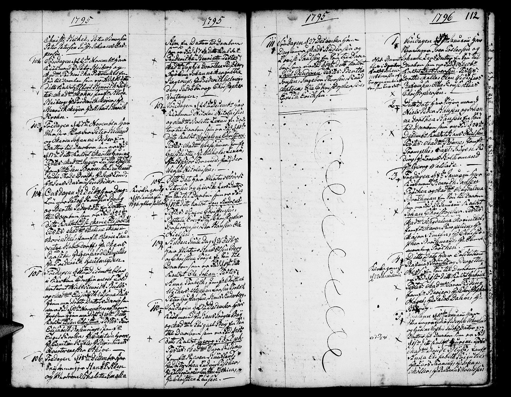 Nykirken Sokneprestembete, SAB/A-77101/H/Haa/L0005: Parish register (official) no. A 5, 1775-1808, p. 112