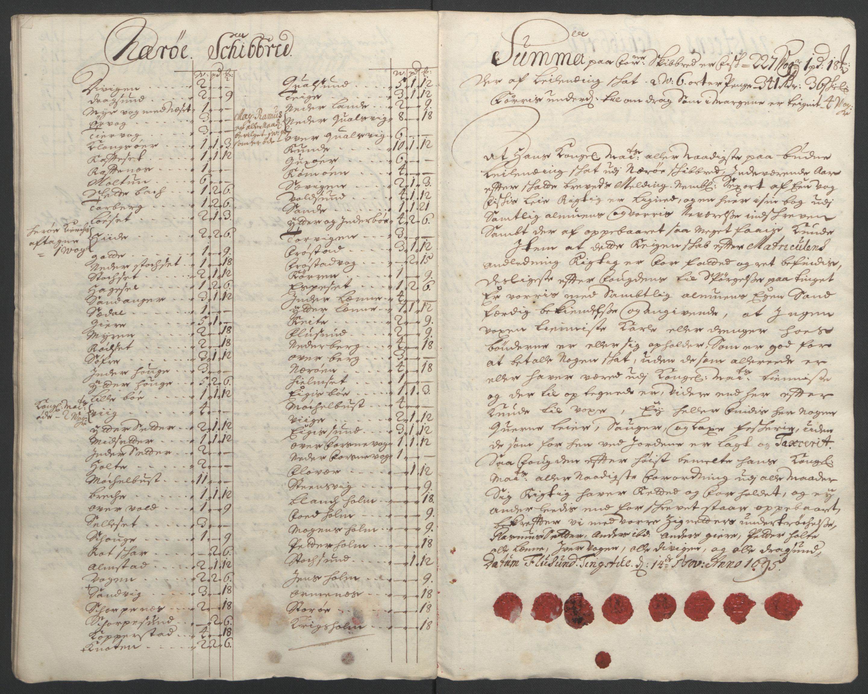 Rentekammeret inntil 1814, Reviderte regnskaper, Fogderegnskap, AV/RA-EA-4092/R54/L3555: Fogderegnskap Sunnmøre, 1694-1695, p. 204