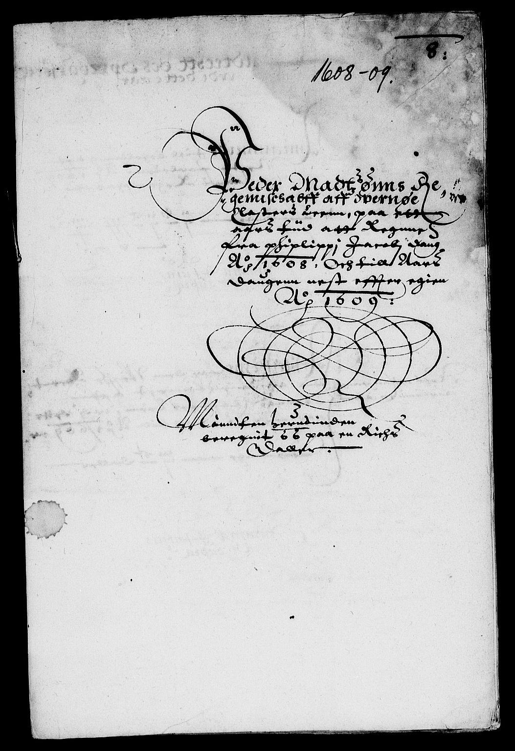 Rentekammeret inntil 1814, Reviderte regnskaper, Lensregnskaper, RA/EA-5023/R/Rb/Rbg/L0001: Verne kloster len, 1599-1619