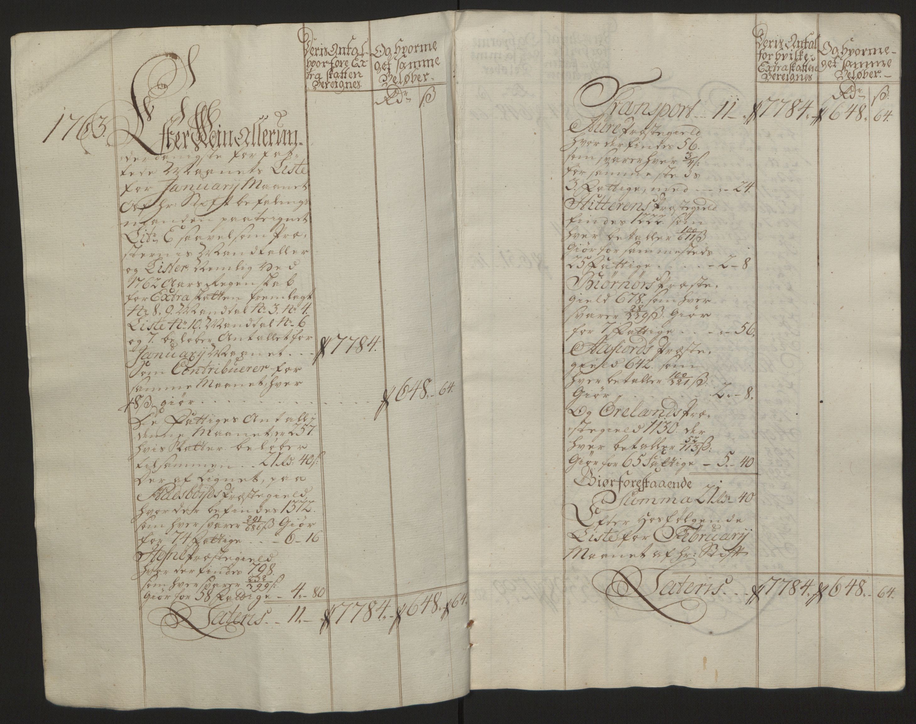 Rentekammeret inntil 1814, Reviderte regnskaper, Fogderegnskap, RA/EA-4092/R57/L3930: Ekstraskatten Fosen, 1762-1763, p. 293