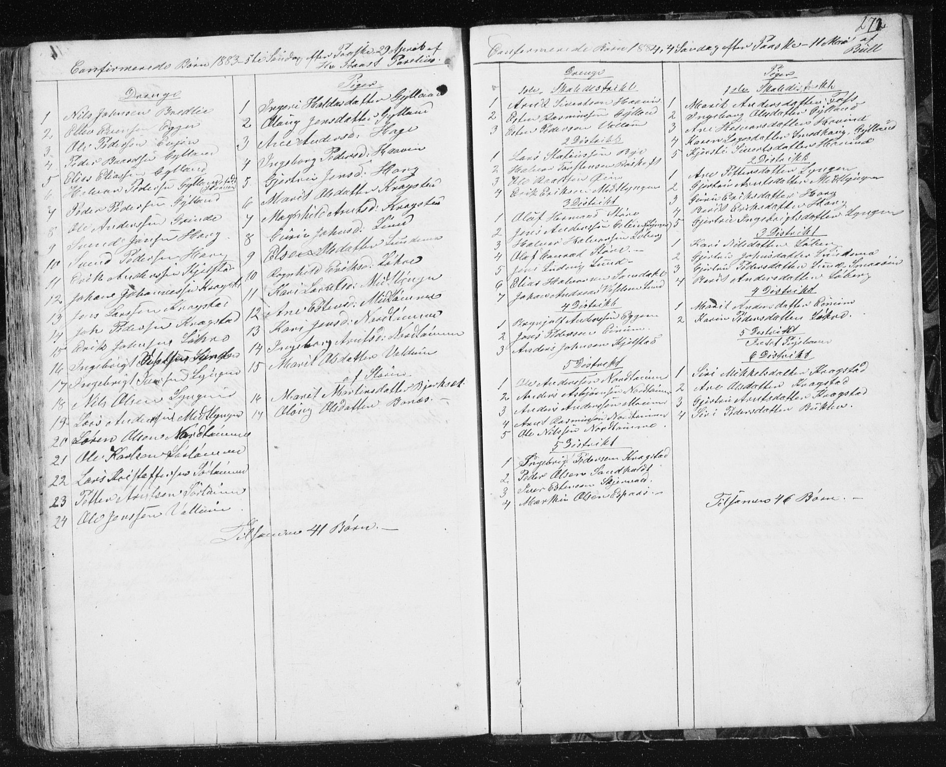 Ministerialprotokoller, klokkerbøker og fødselsregistre - Sør-Trøndelag, SAT/A-1456/692/L1110: Parish register (copy) no. 692C05, 1849-1889, p. 272