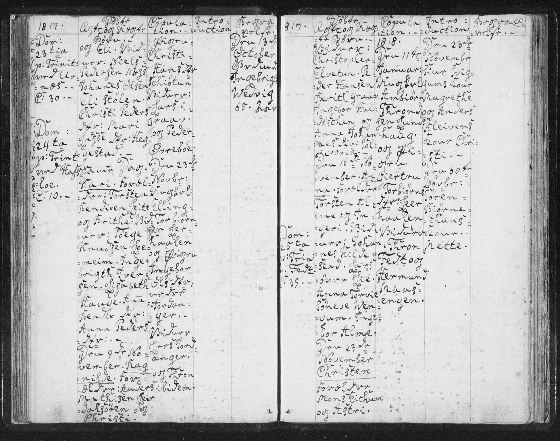 Hafslo sokneprestembete, AV/SAB-A-80301/H/Haa/Haaa/L0003: Parish register (official) no. A 3, 1807-1821, p. 60