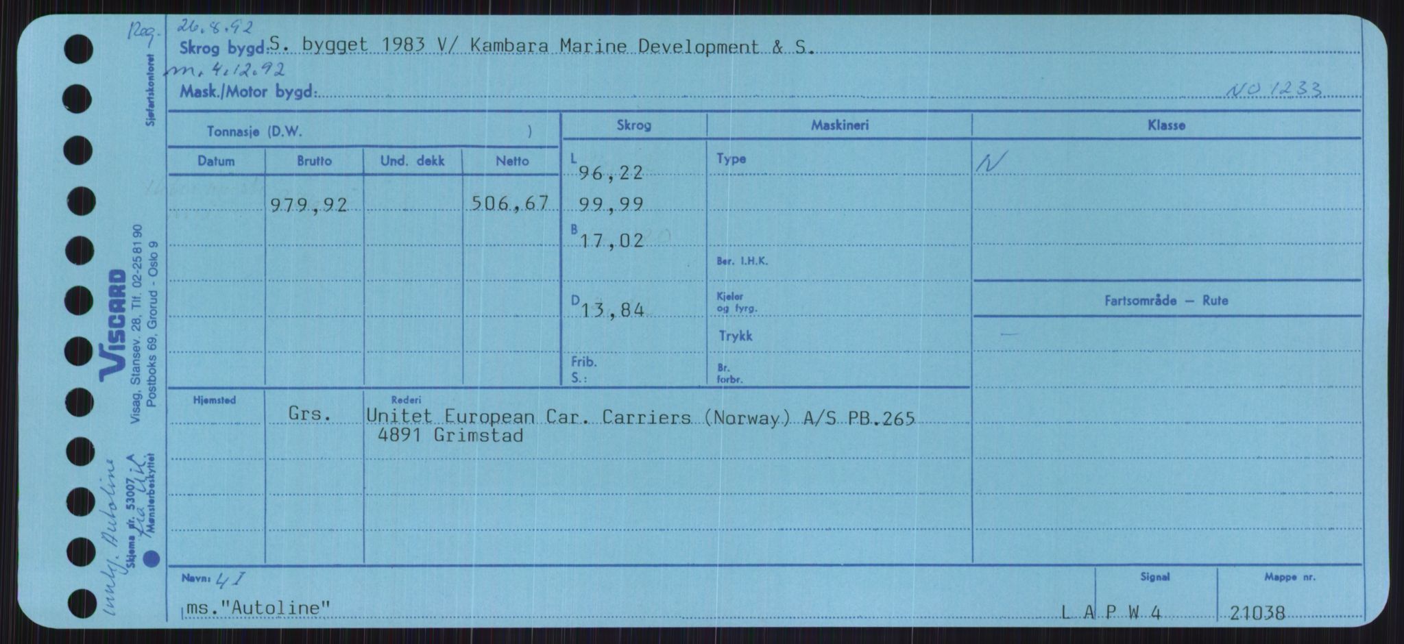 Sjøfartsdirektoratet med forløpere, Skipsmålingen, AV/RA-S-1627/H/Ha/L0001/0001: Fartøy, A-Eig / Fartøy A-Bjøn, p. 557