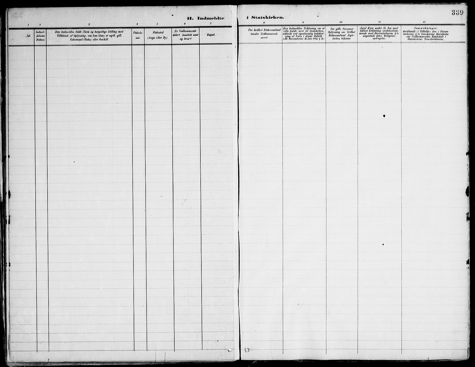 Ministerialprotokoller, klokkerbøker og fødselsregistre - Møre og Romsdal, SAT/A-1454/507/L0075: Parish register (official) no. 507A10, 1901-1920, p. 339