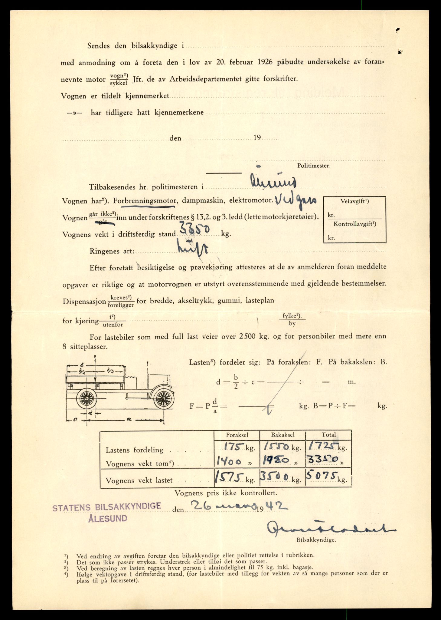 Møre og Romsdal vegkontor - Ålesund trafikkstasjon, AV/SAT-A-4099/F/Fe/L0011: Registreringskort for kjøretøy T 1170 - T 1289, 1927-1998, p. 996