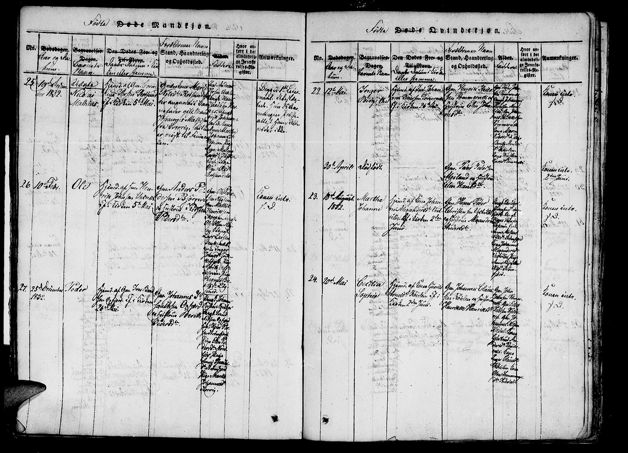 Skjervøy sokneprestkontor, AV/SATØ-S-1300/H/Ha/Haa/L0004kirke: Parish register (official) no. 4, 1820-1838