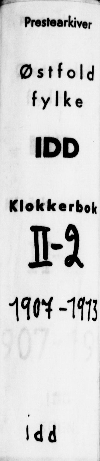 Idd prestekontor Kirkebøker, SAO/A-10911/G/Gb/L0002: Parish register (copy) no. II 2, 1907-1913