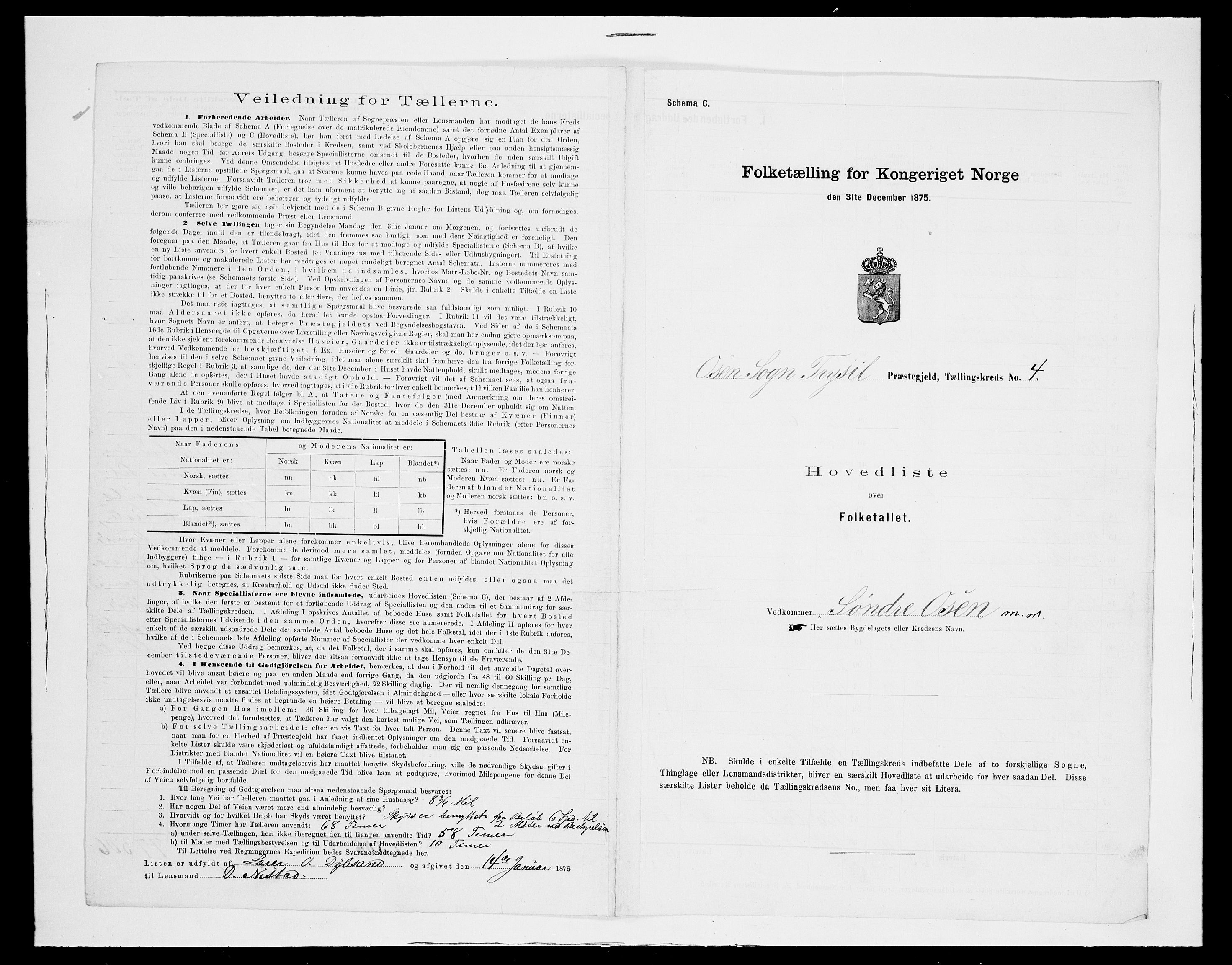 SAH, 1875 census for 0428P Trysil, 1875, p. 23