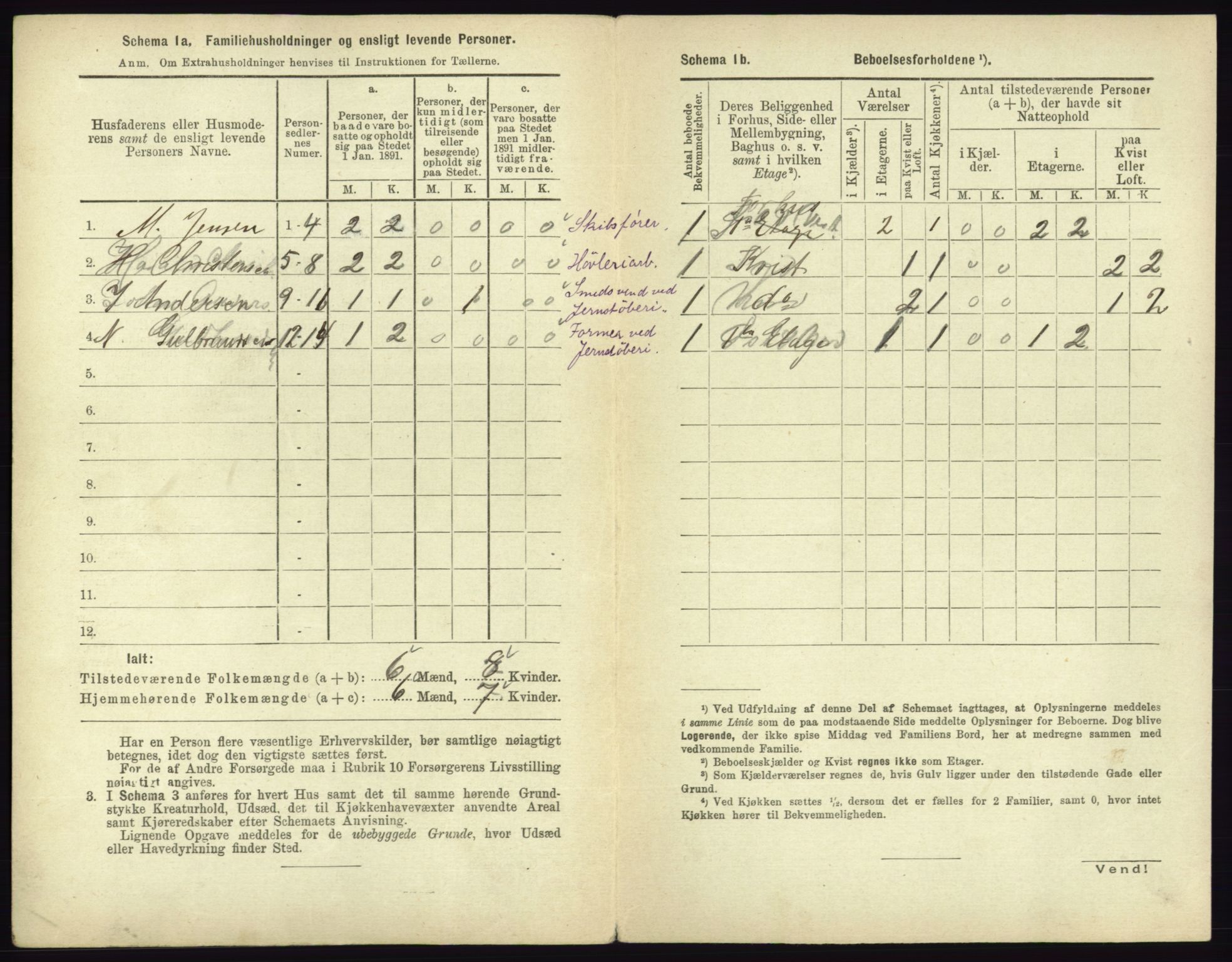 RA, 1891 census for 0602 Drammen, 1891, p. 3794