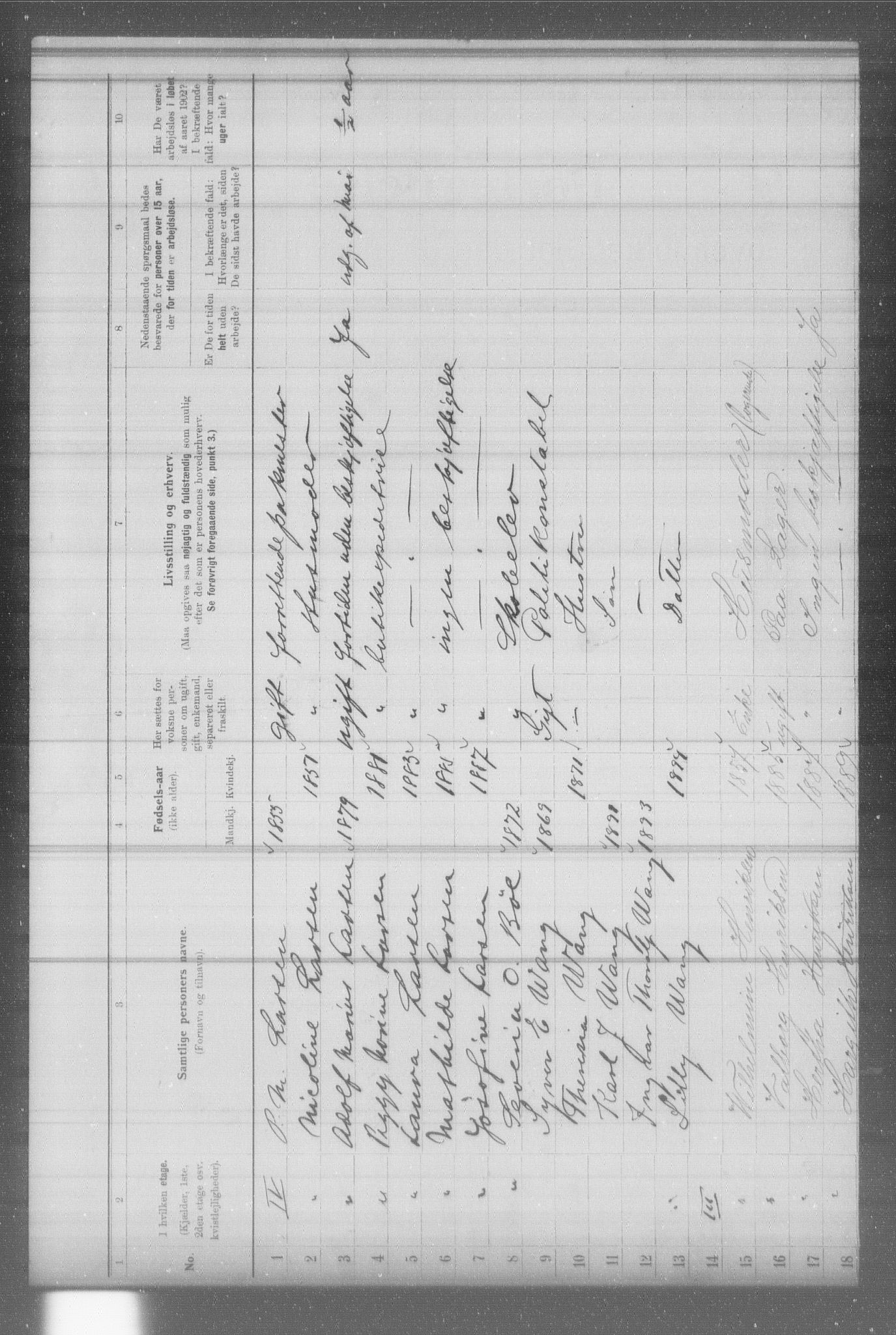 OBA, Municipal Census 1902 for Kristiania, 1902, p. 6512