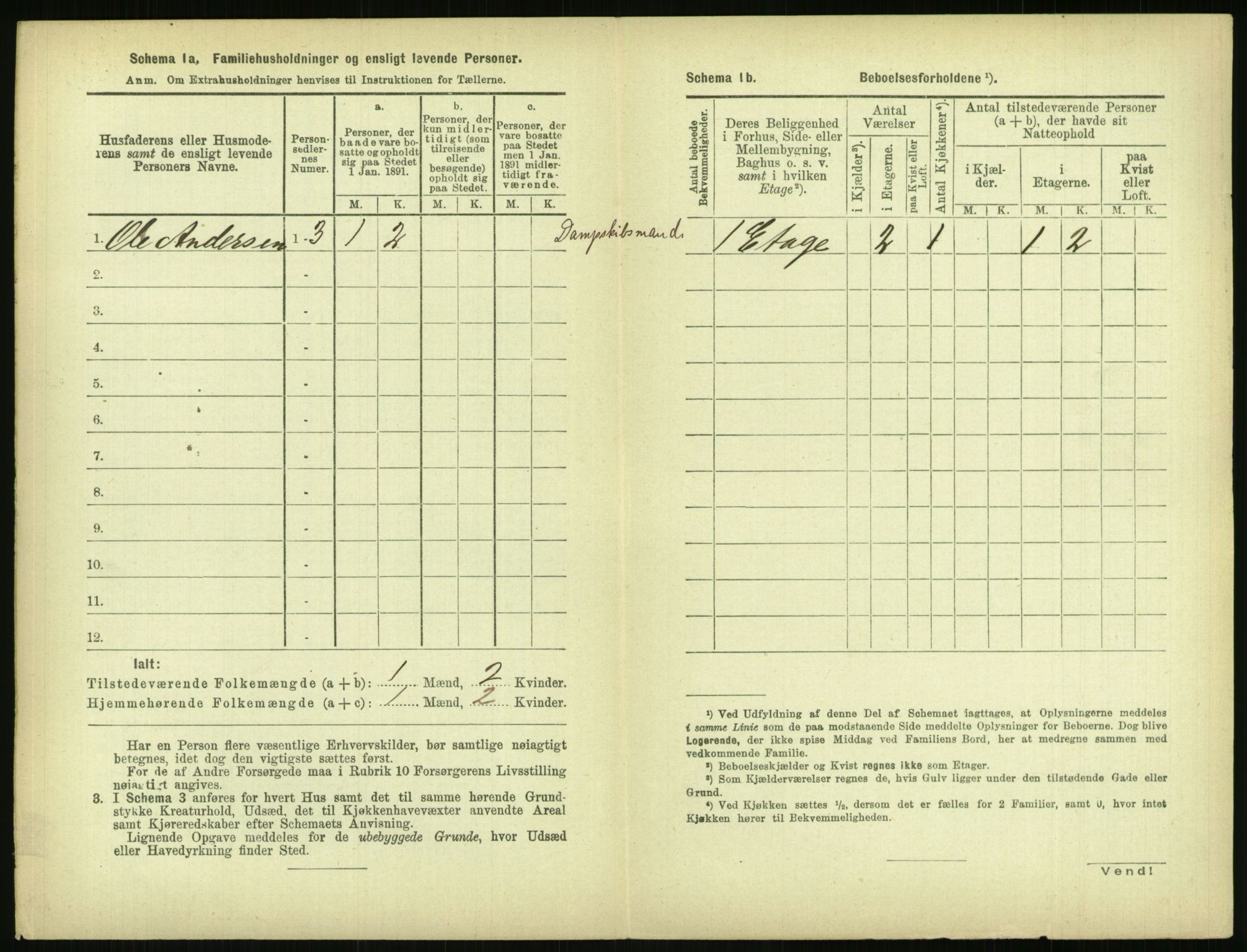 RA, 1891 census for 0806 Skien, 1891, p. 323