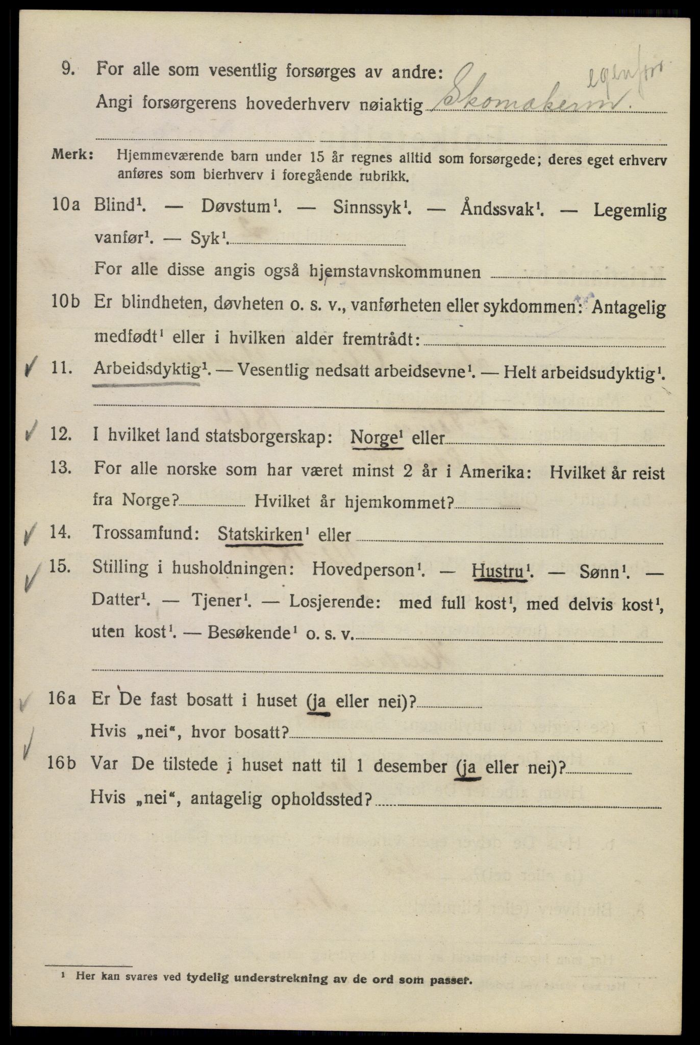 SAO, 1920 census for Kristiania, 1920, p. 181808