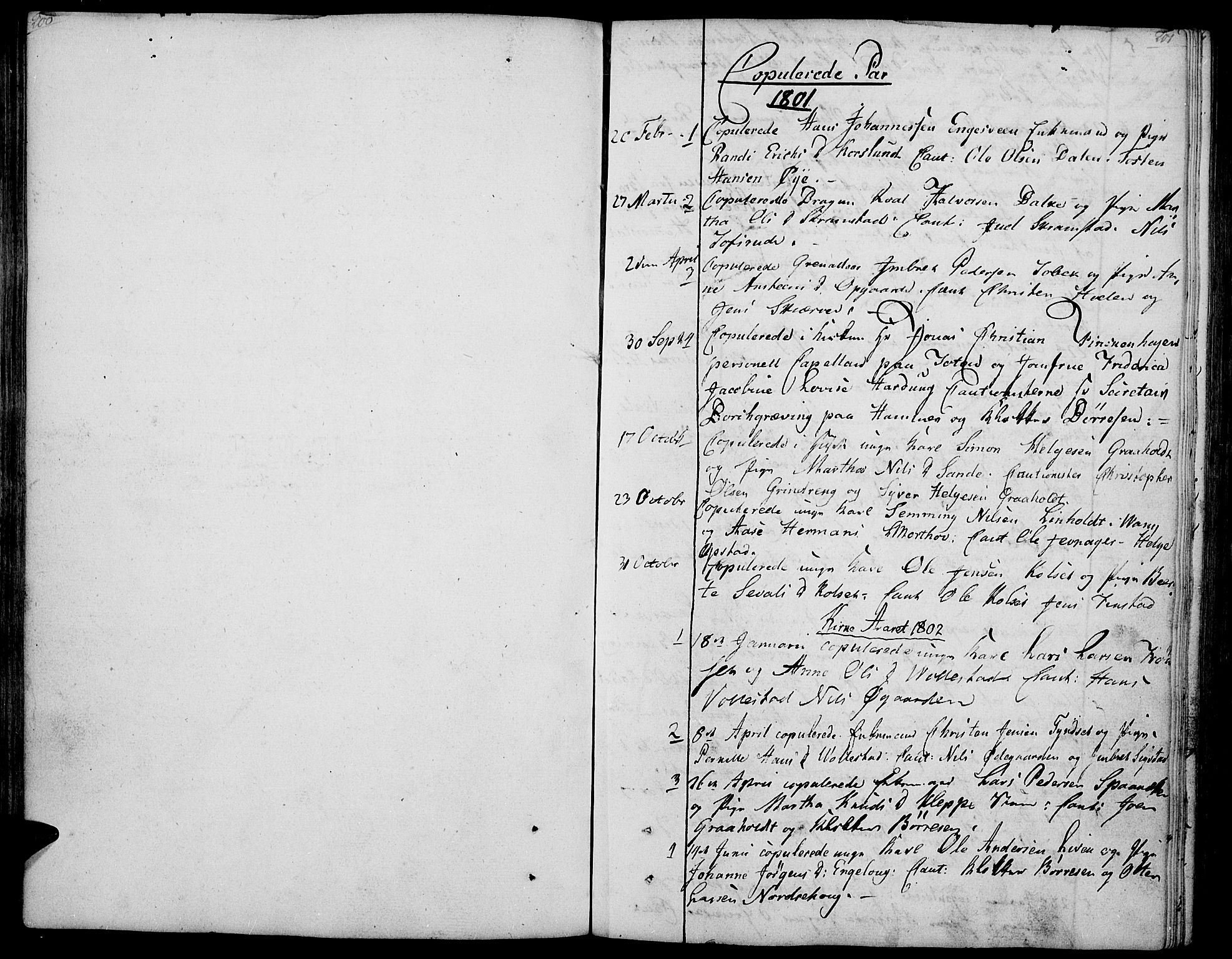 Løten prestekontor, SAH/PREST-022/K/Ka/L0004: Parish register (official) no. 4, 1801-1814, p. 200-201
