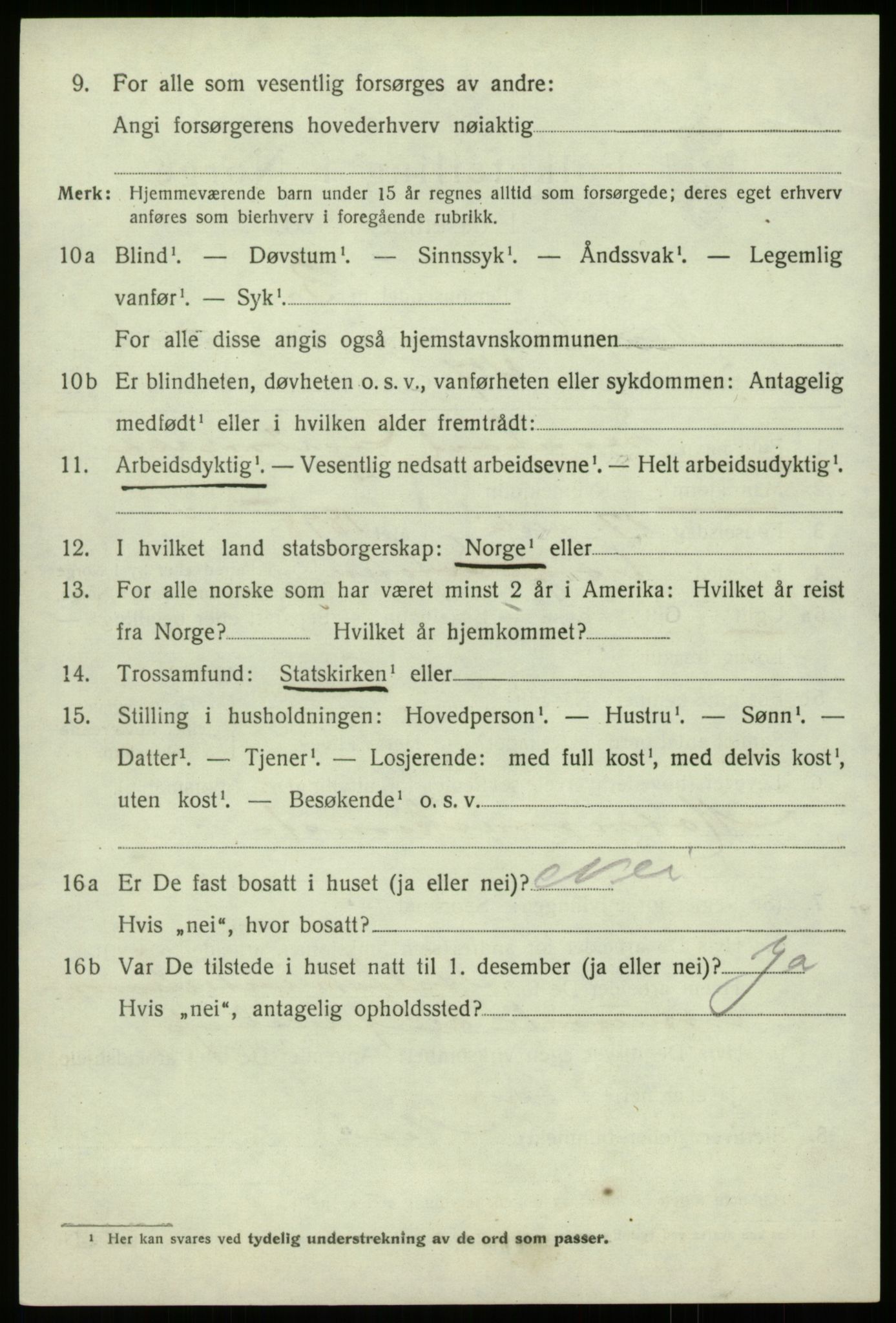 SAB, 1920 census for Davik, 1920, p. 4778