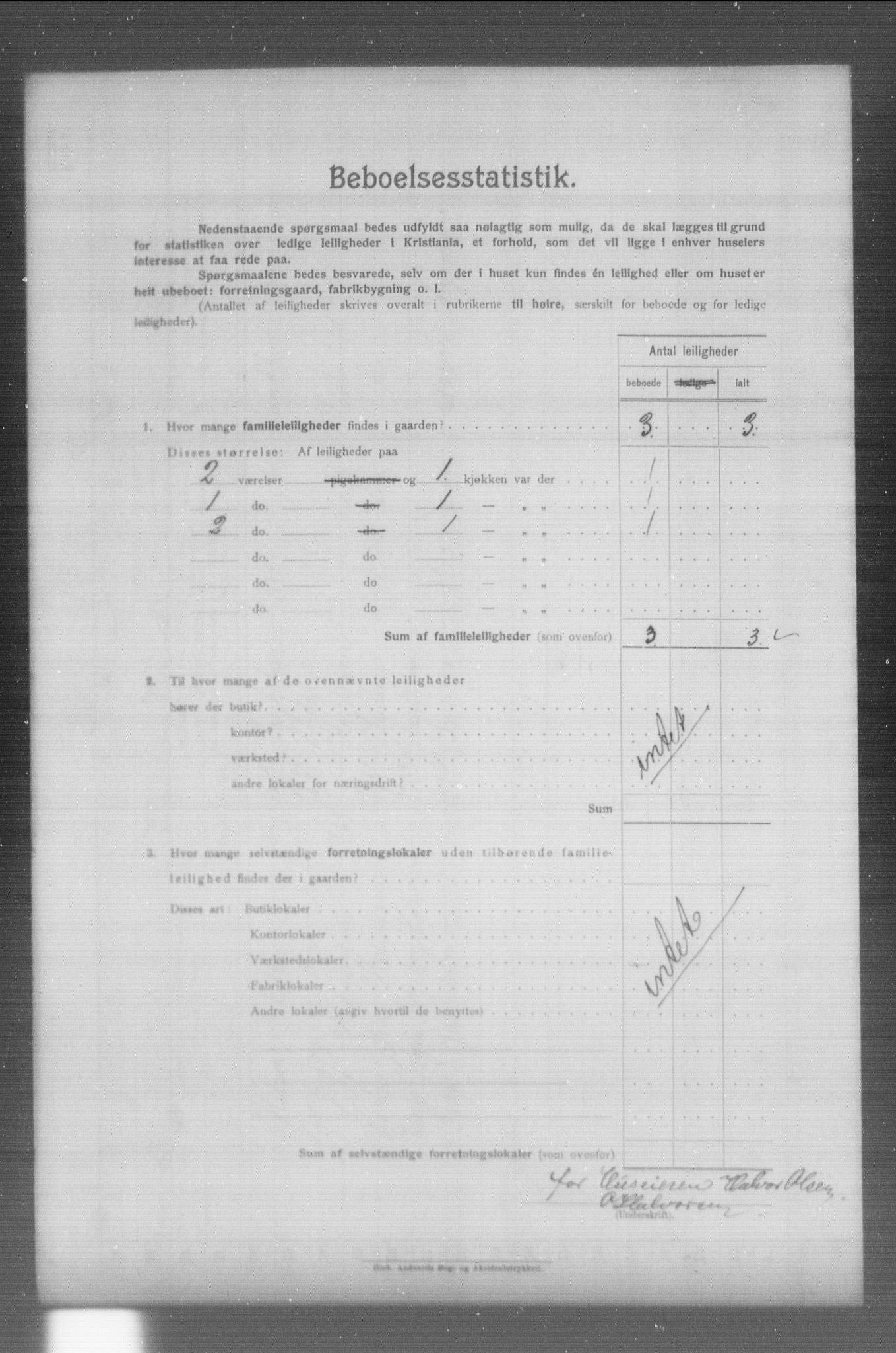 OBA, Municipal Census 1904 for Kristiania, 1904, p. 22241