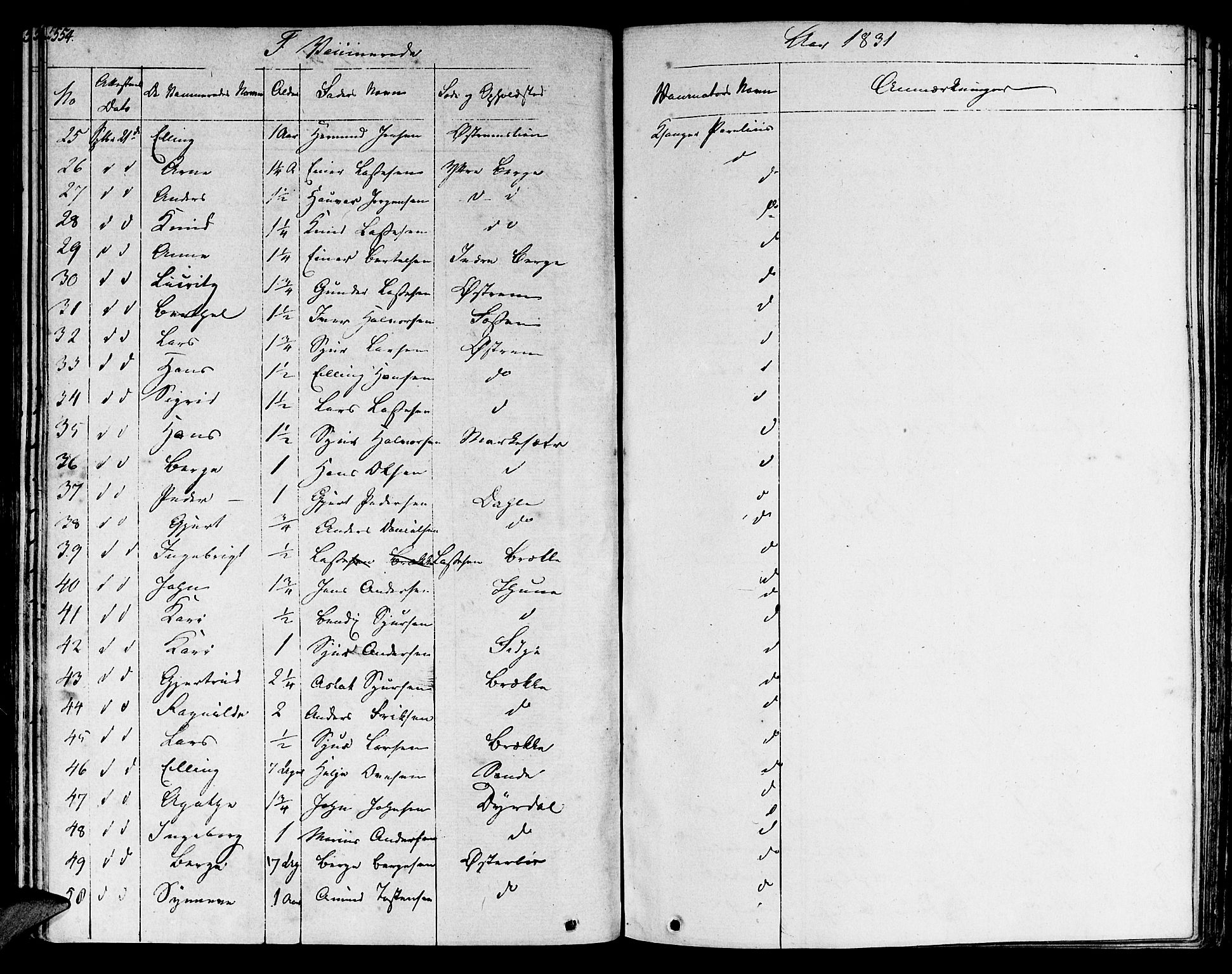 Lavik sokneprestembete, AV/SAB-A-80901: Parish register (official) no. A 2II, 1821-1842, p. 554