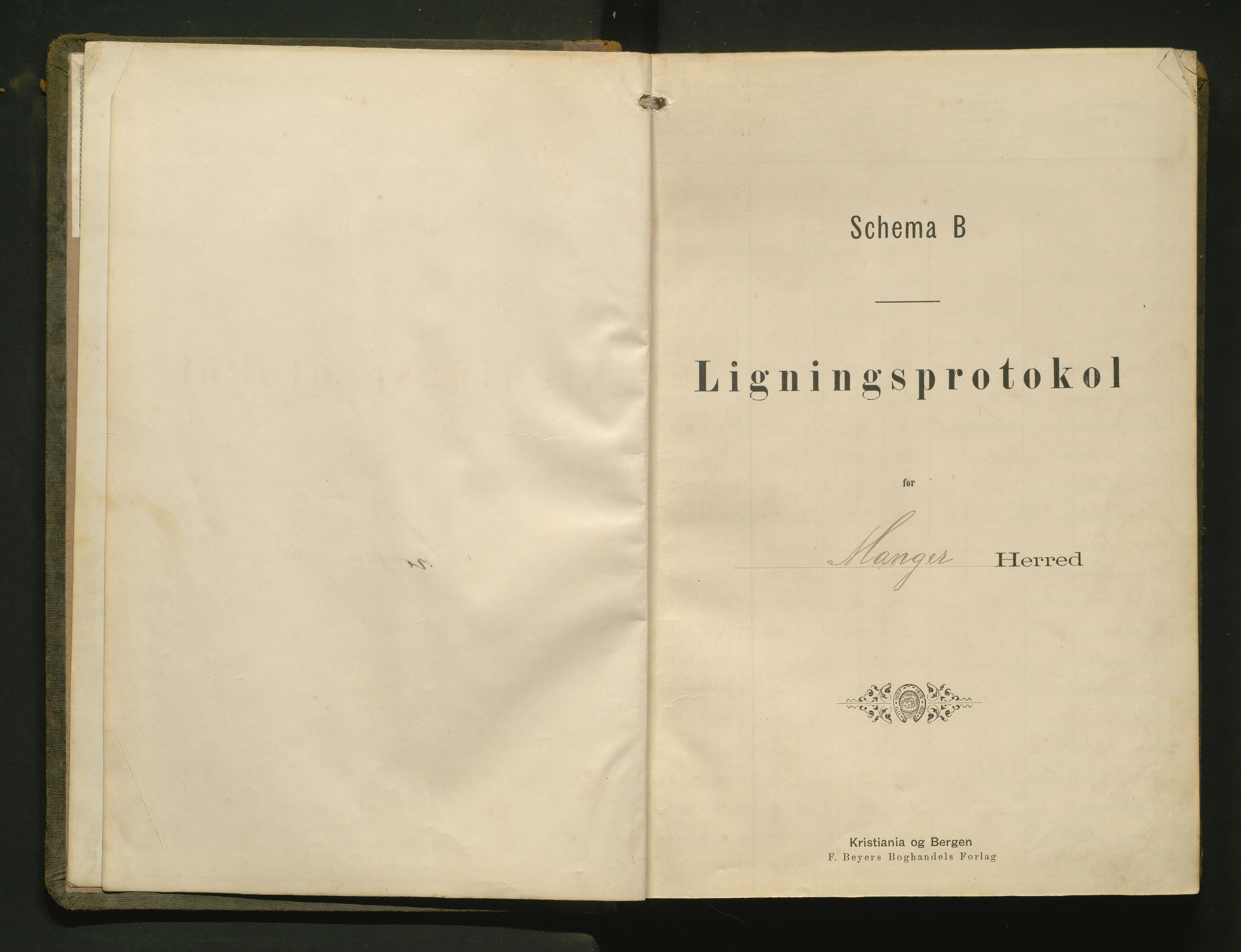 Manger kommune. Likningsnemnda, IKAH/1261-142/F/Fa/L0003: Likningsprotokoll for kyrkje- og kommuneskatt, 1895-1901