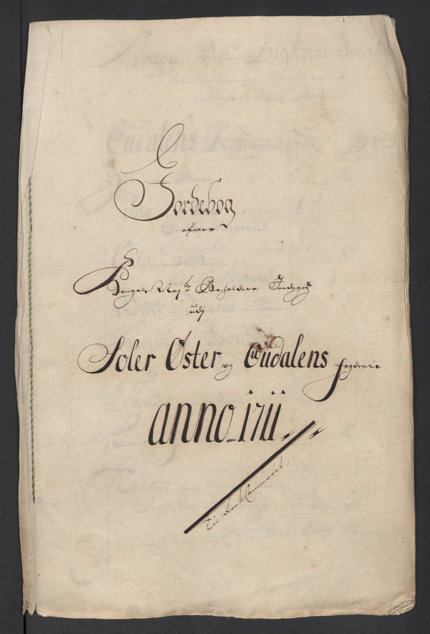 Rentekammeret inntil 1814, Reviderte regnskaper, Fogderegnskap, RA/EA-4092/R13/L0848: Fogderegnskap Solør, Odal og Østerdal, 1711, p. 18
