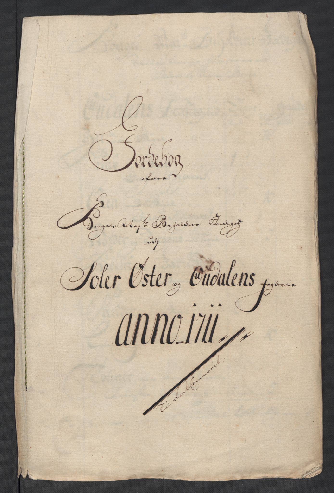Rentekammeret inntil 1814, Reviderte regnskaper, Fogderegnskap, AV/RA-EA-4092/R13/L0848: Fogderegnskap Solør, Odal og Østerdal, 1711, p. 18