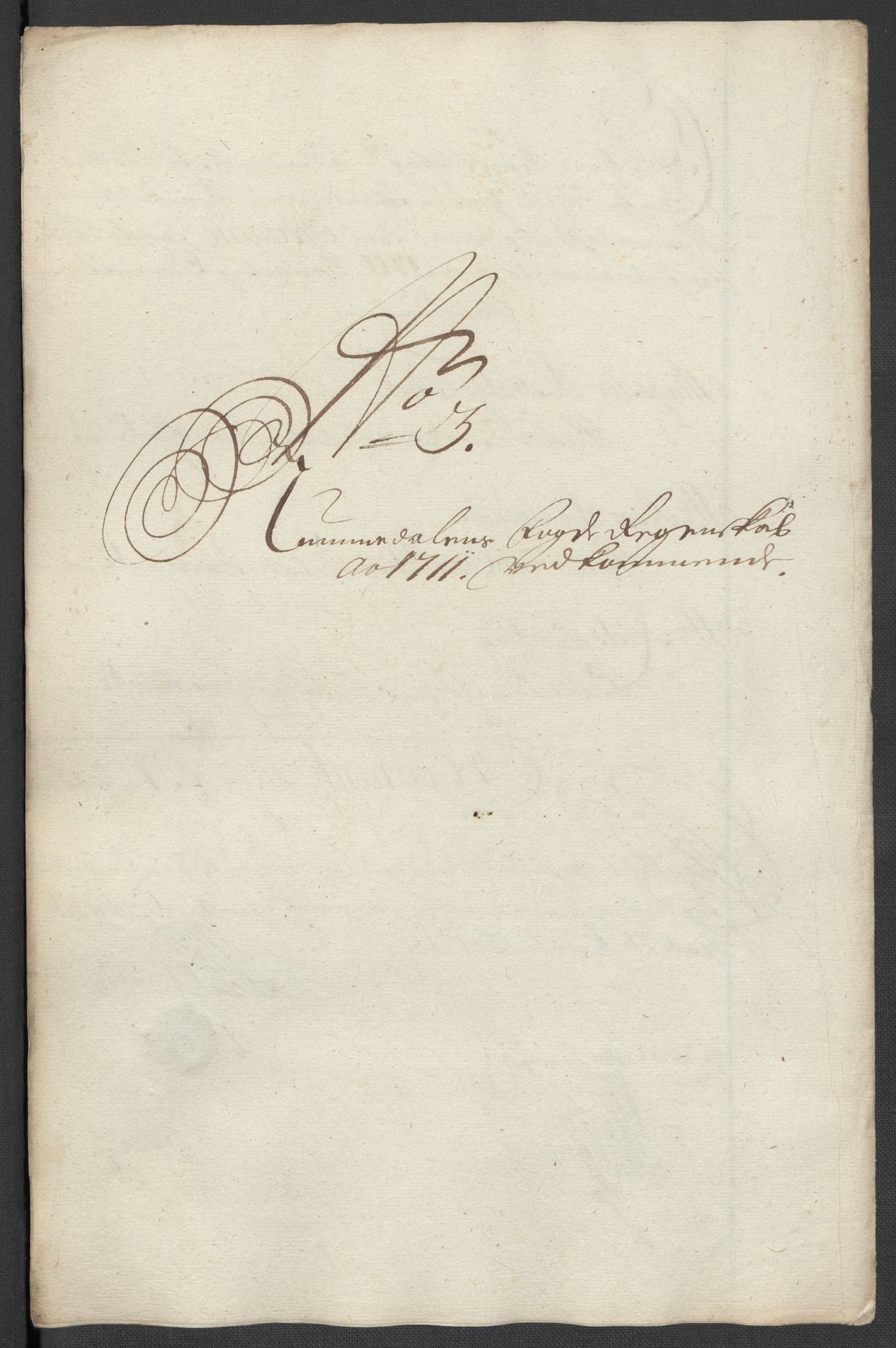 Rentekammeret inntil 1814, Reviderte regnskaper, Fogderegnskap, RA/EA-4092/R64/L4432: Fogderegnskap Namdal, 1711, p. 110