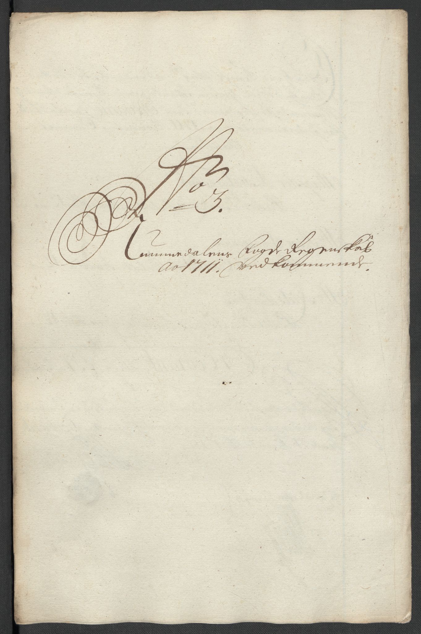 Rentekammeret inntil 1814, Reviderte regnskaper, Fogderegnskap, AV/RA-EA-4092/R64/L4432: Fogderegnskap Namdal, 1711, p. 110