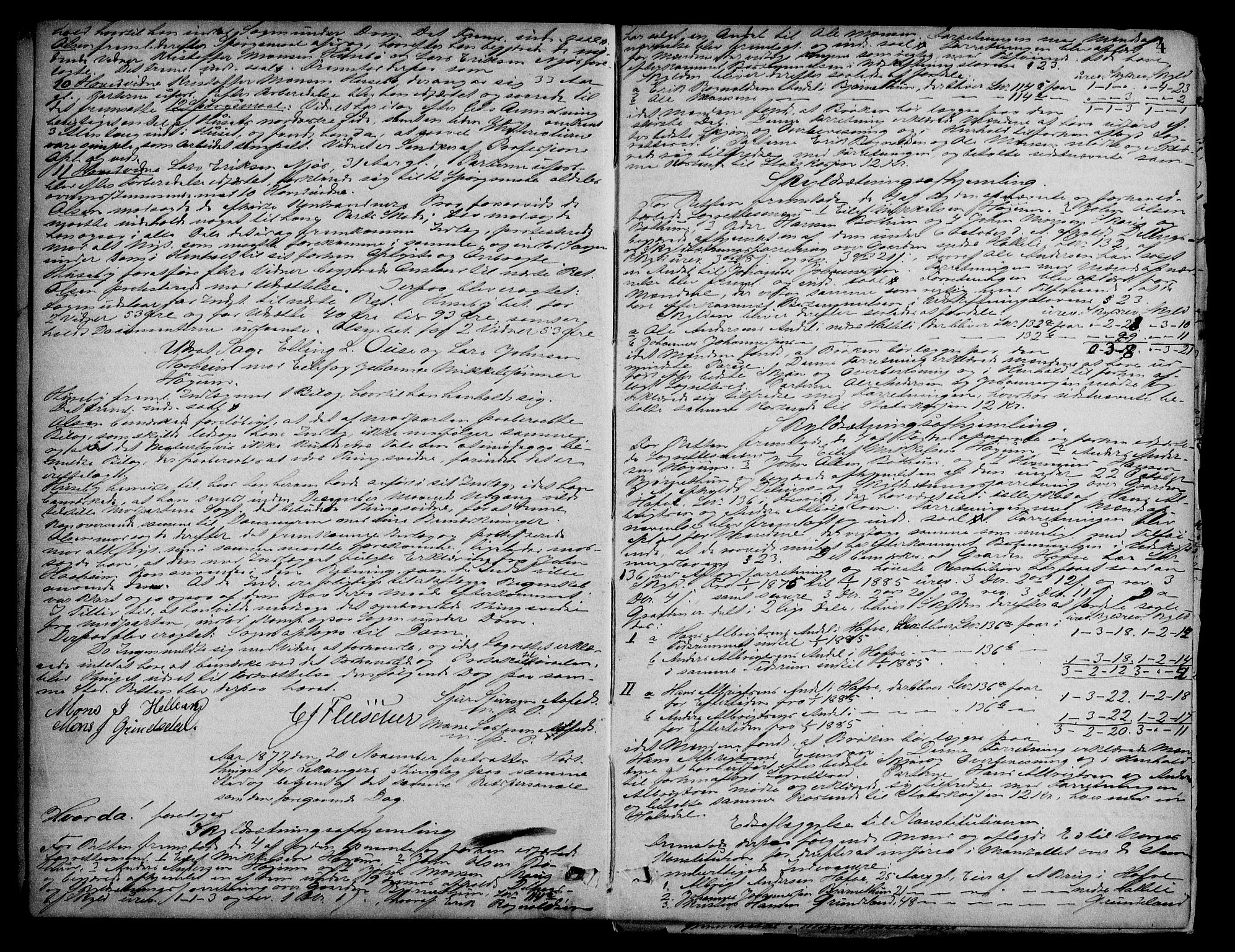 Ytre Sogn tingrett, AV/SAB-A-2601/1/F/Fa/L0054: Tingbok (justisprotokoll), 1877-1887, p. 3b-4a