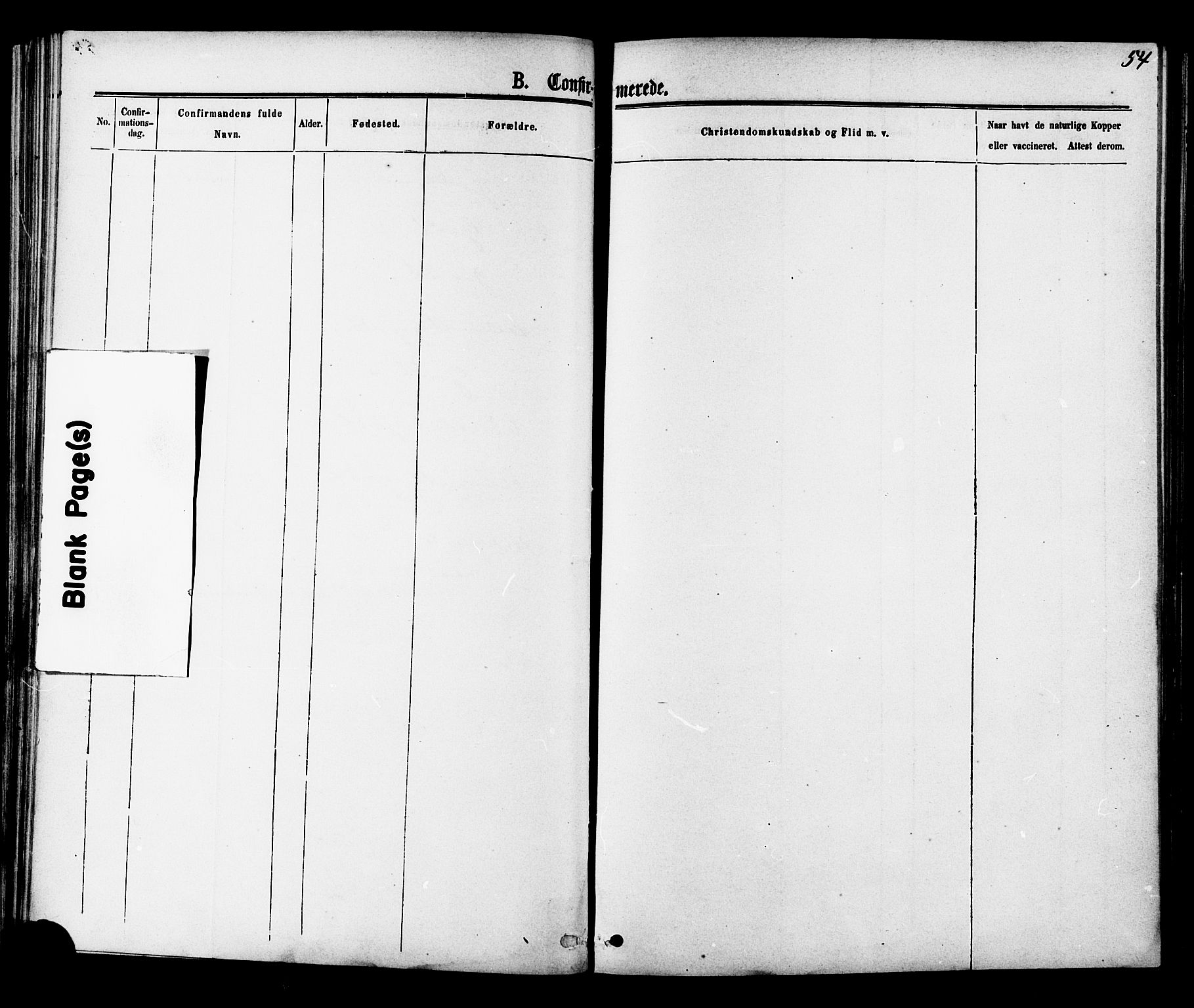 Ministerialprotokoller, klokkerbøker og fødselsregistre - Møre og Romsdal, AV/SAT-A-1454/577/L0895: Parish register (official) no. 577A02, 1875-1879, p. 54