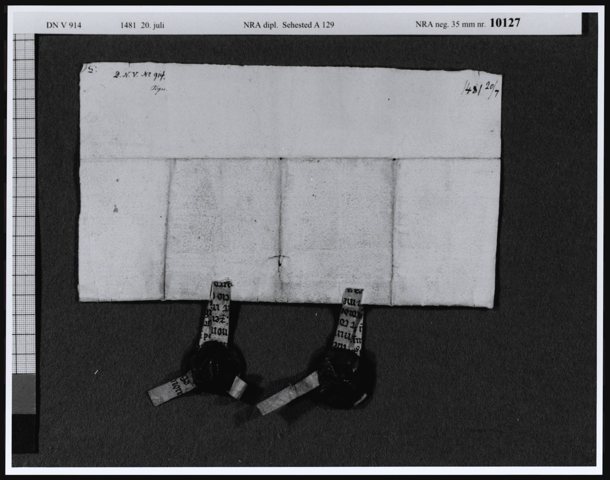 Riksarkivets diplomsamling, AV/RA-EA-5965/F07/F07a, 1332-1669, p. 251