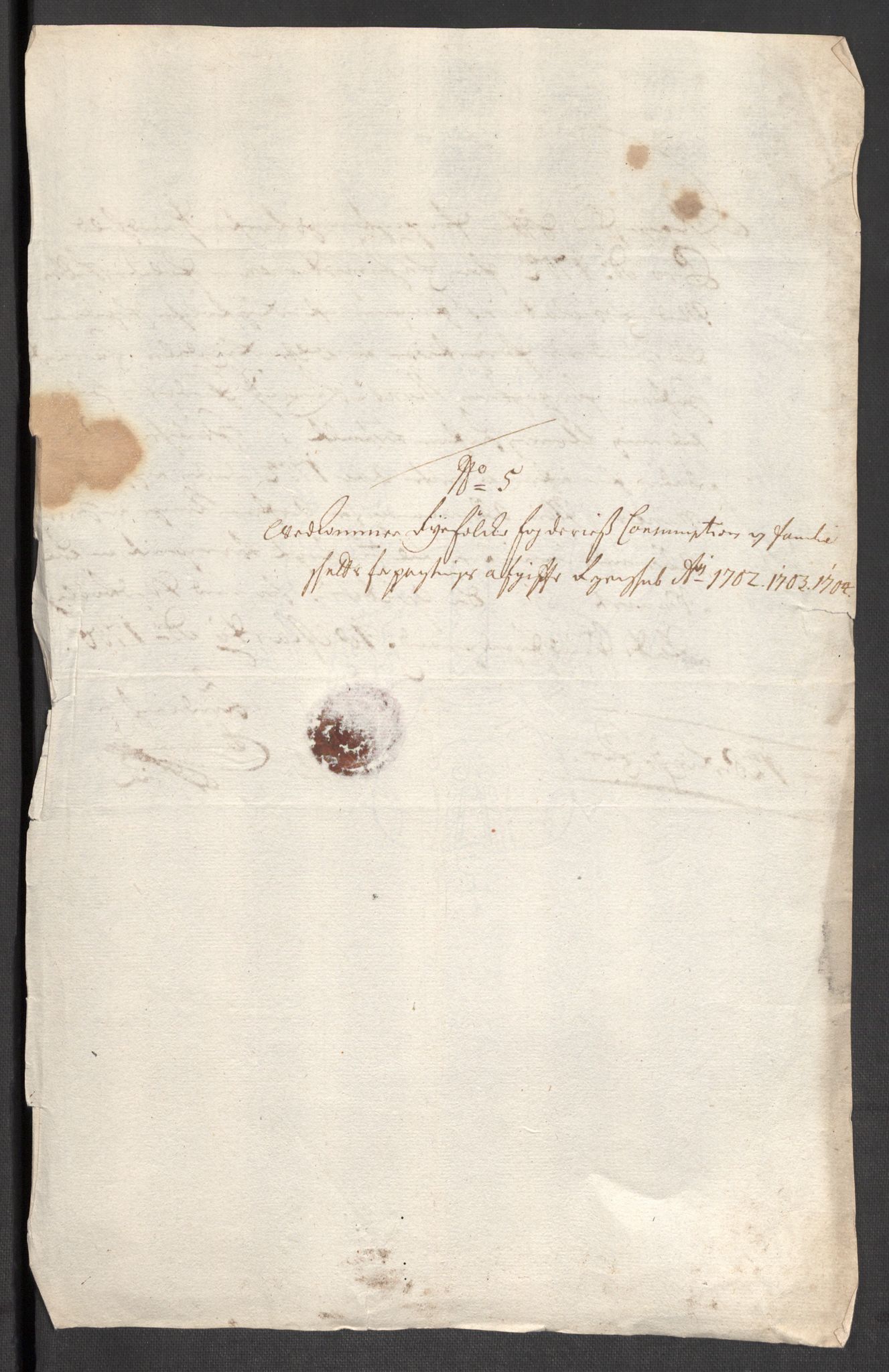 Rentekammeret inntil 1814, Reviderte regnskaper, Fogderegnskap, RA/EA-4092/R47/L2860: Fogderegnskap Ryfylke, 1703-1705, p. 397