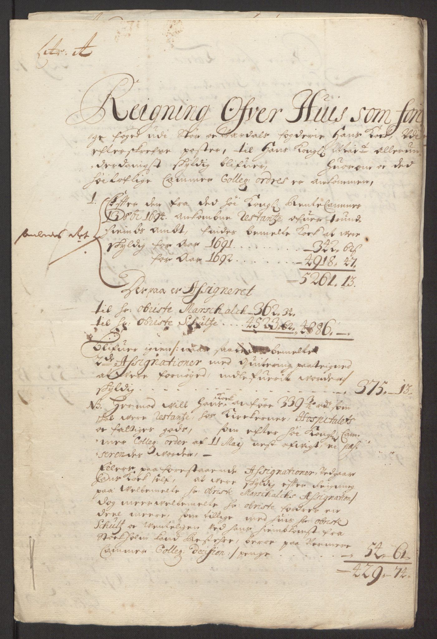 Rentekammeret inntil 1814, Reviderte regnskaper, Fogderegnskap, AV/RA-EA-4092/R62/L4185: Fogderegnskap Stjørdal og Verdal, 1692, p. 405