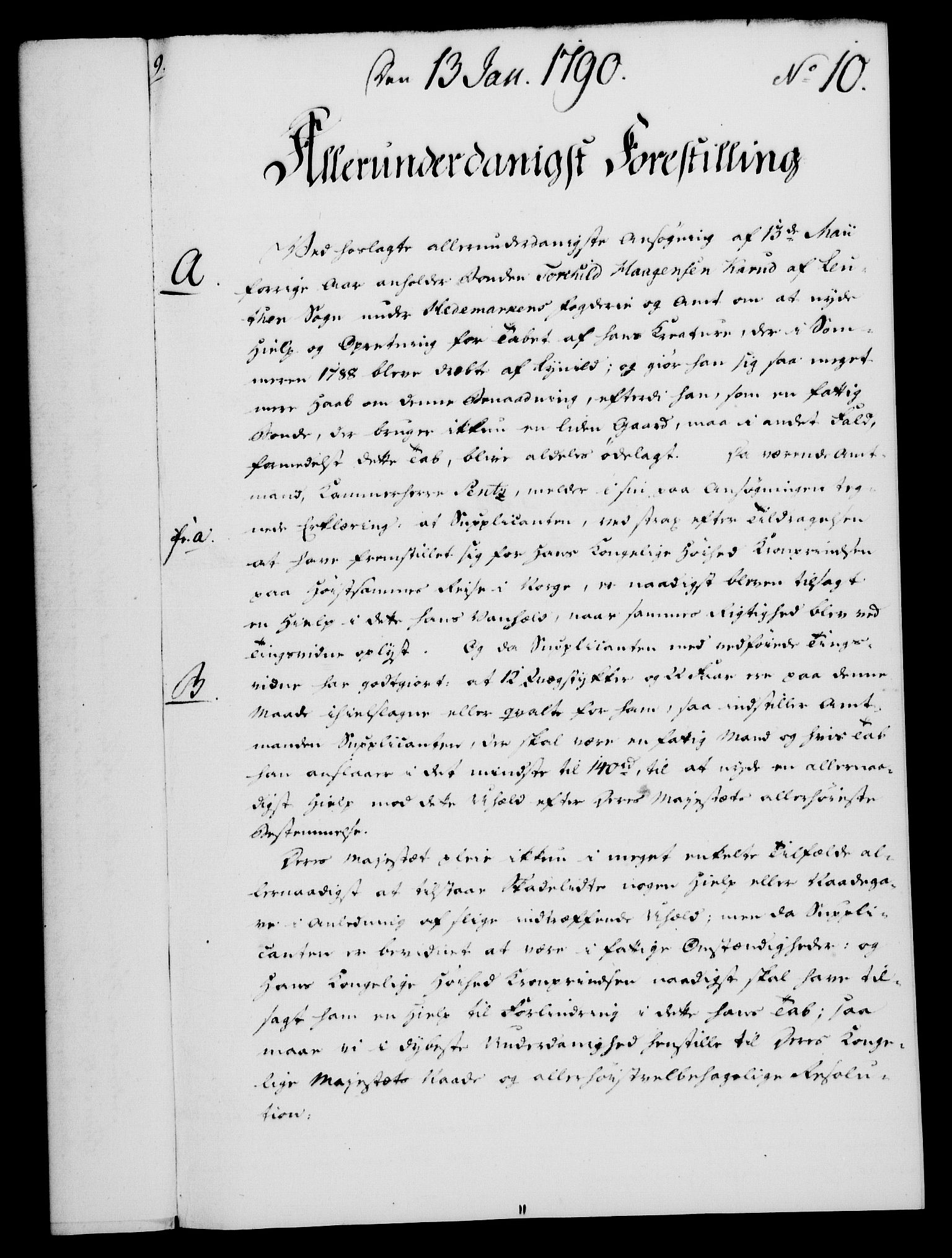 Rentekammeret, Kammerkanselliet, AV/RA-EA-3111/G/Gf/Gfa/L0072: Norsk relasjons- og resolusjonsprotokoll (merket RK 52.72), 1790, p. 85